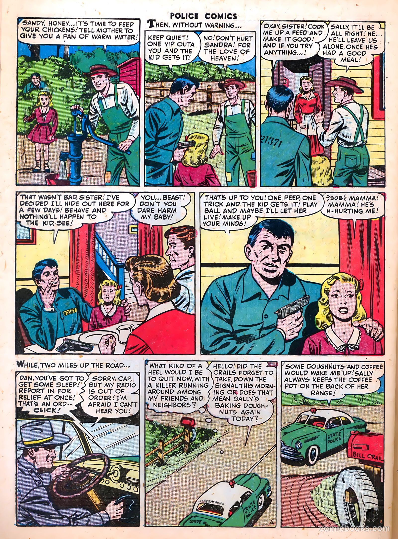 Police Comics #106 (1951) — page 46 of 52