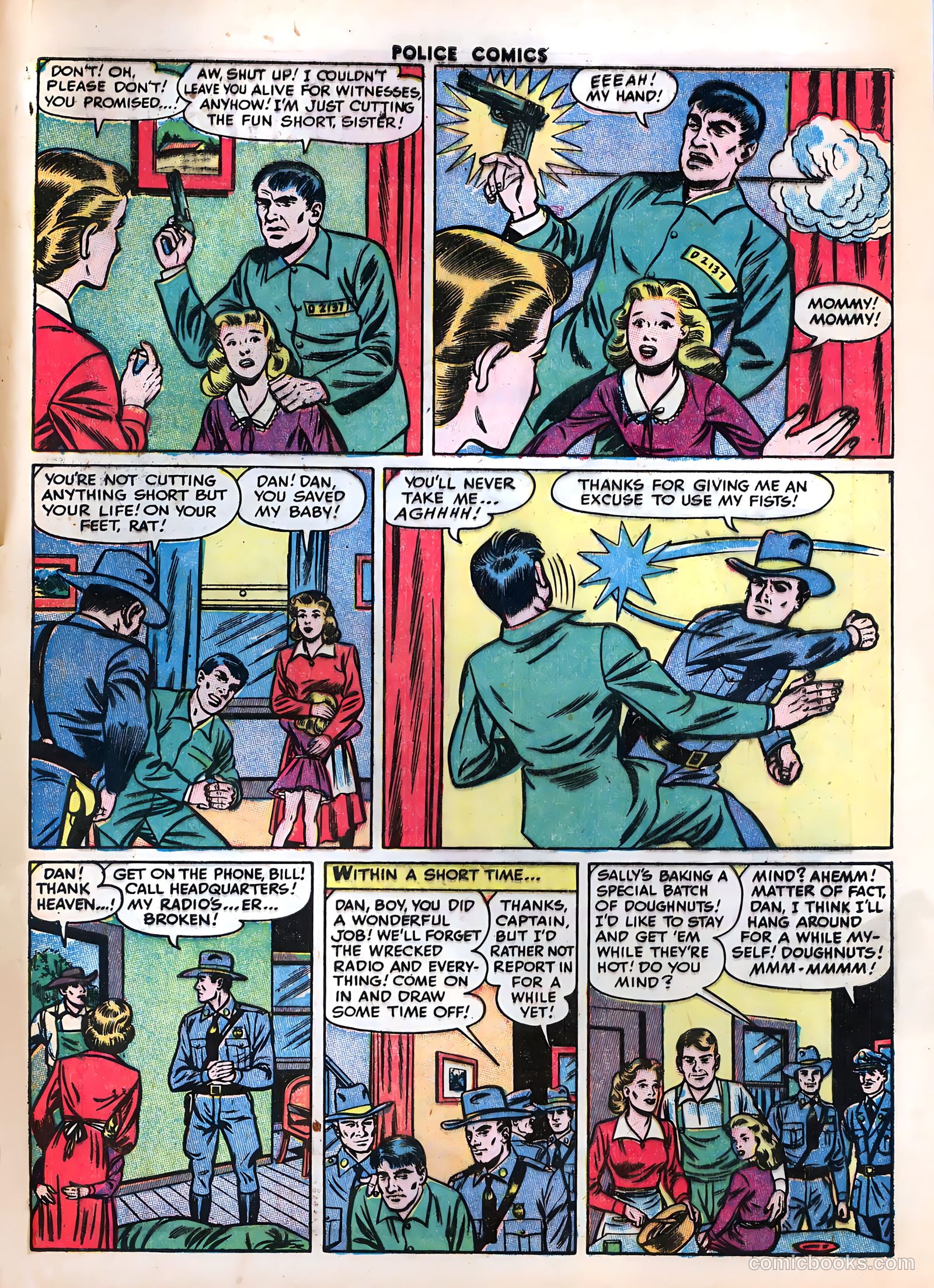 Police Comics #106 (1951) — page 49 of 52