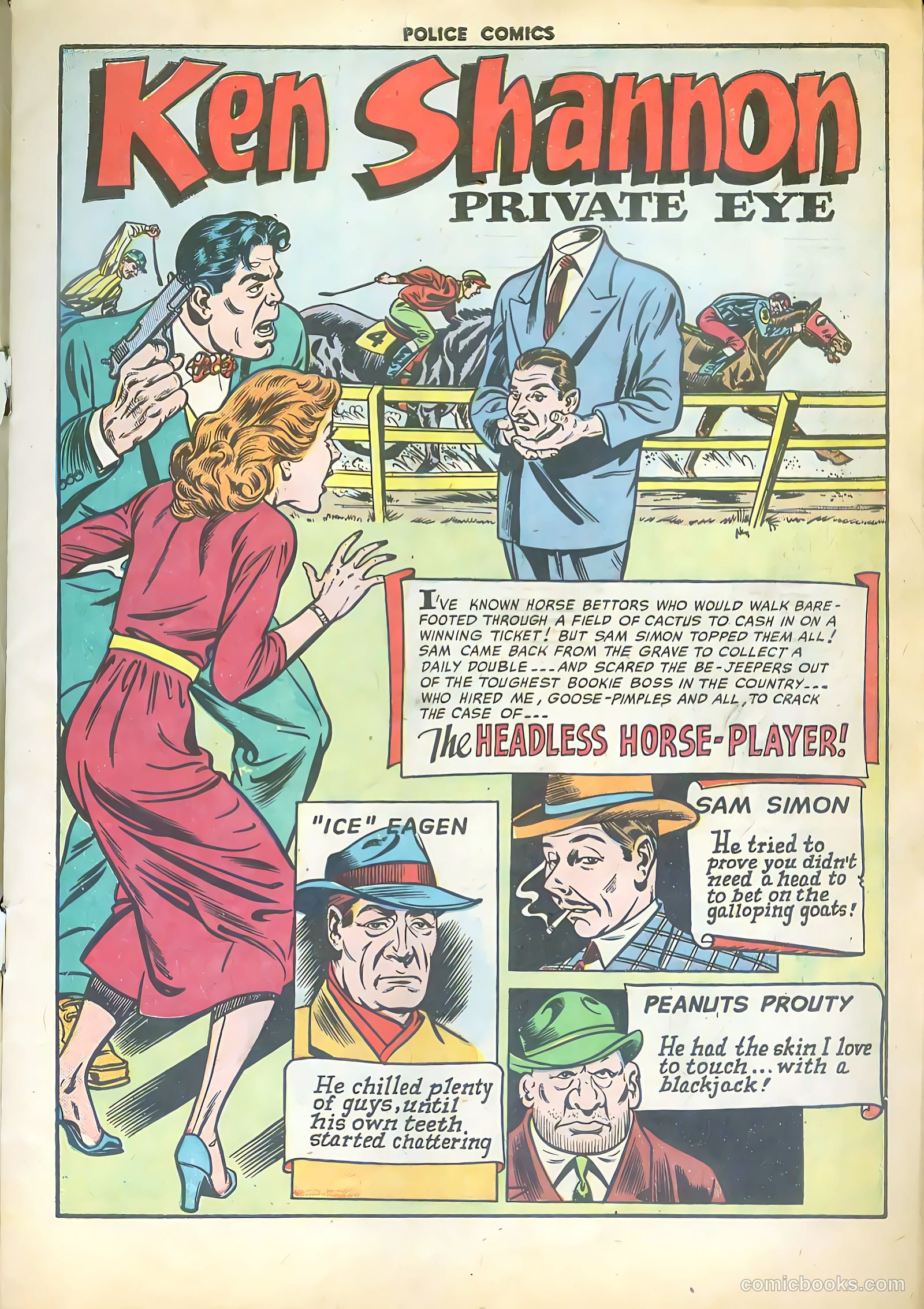 Police Comics #108 (1951) — page 3 of 35