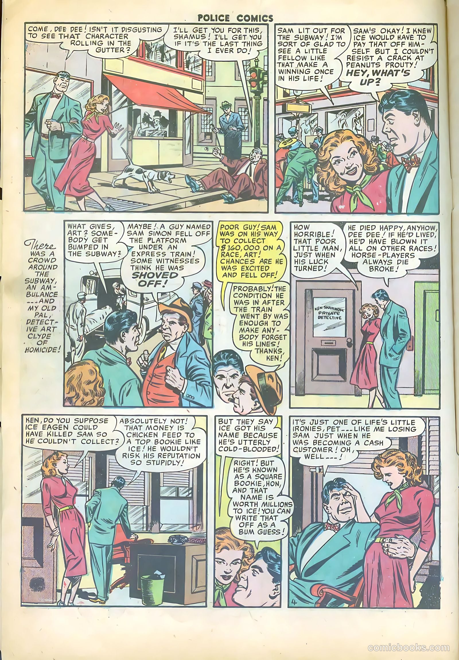 Police Comics #108 (1951) — page 6 of 35