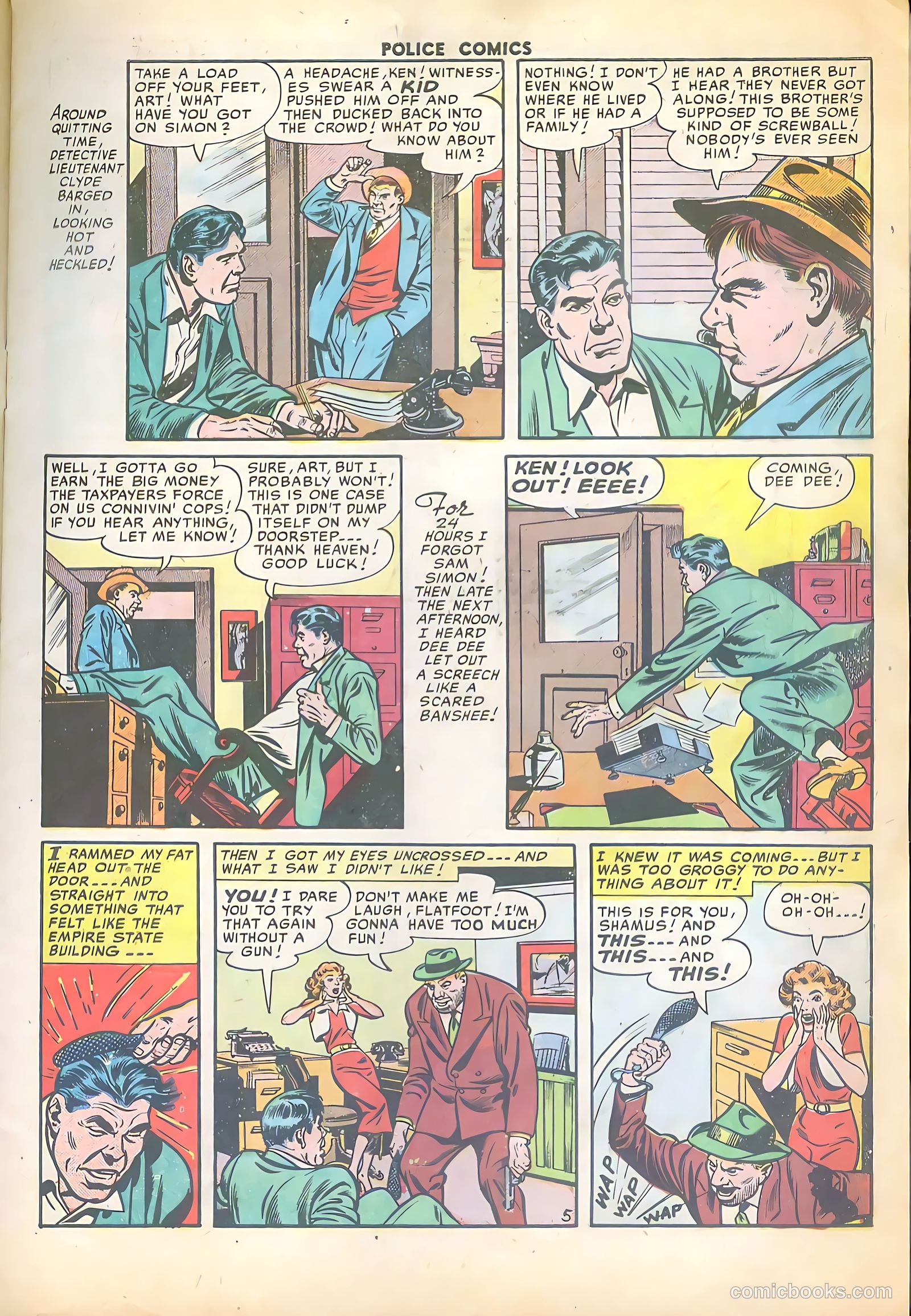 Police Comics #108 (1951) — page 7 of 35