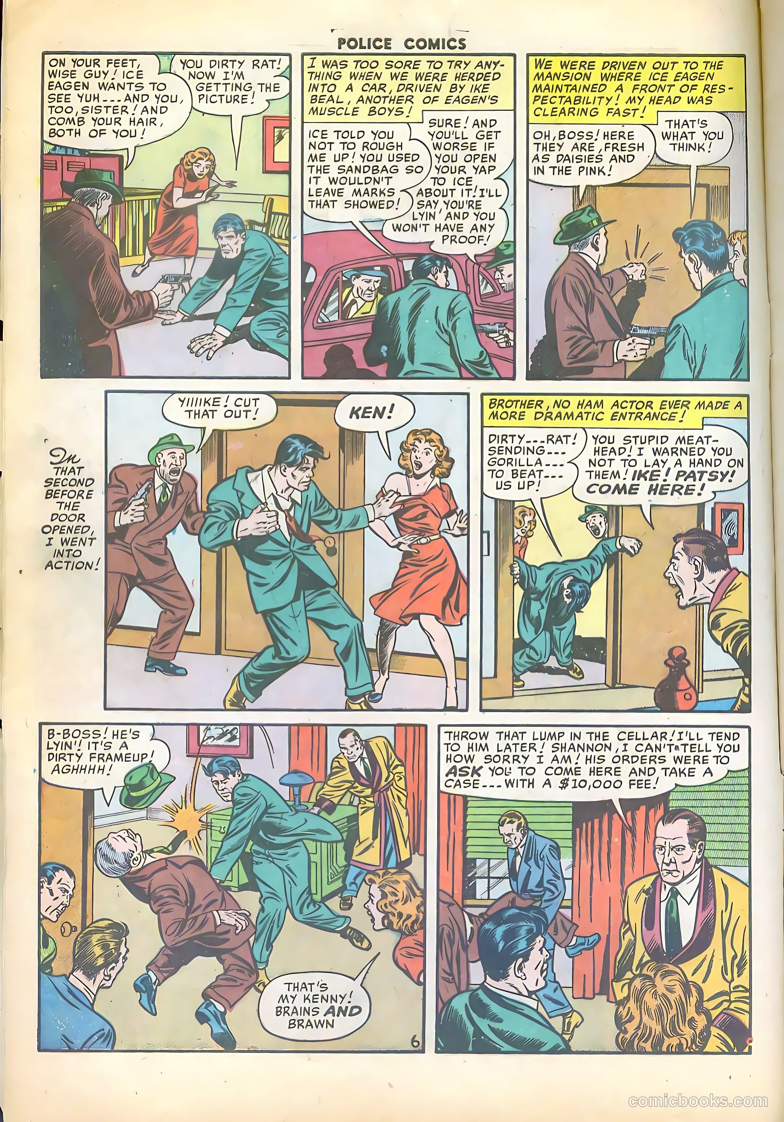 Police Comics #108 (1951) — page 8 of 35