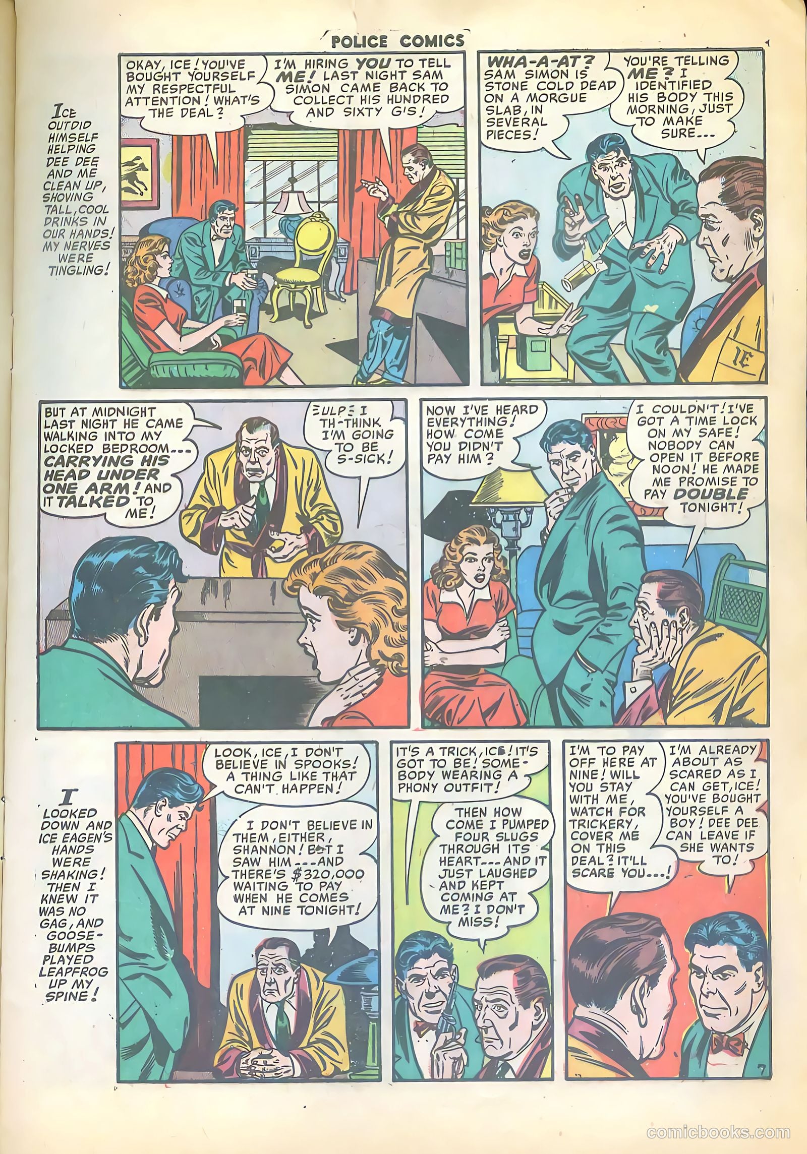Police Comics #108 (1951) — page 9 of 35