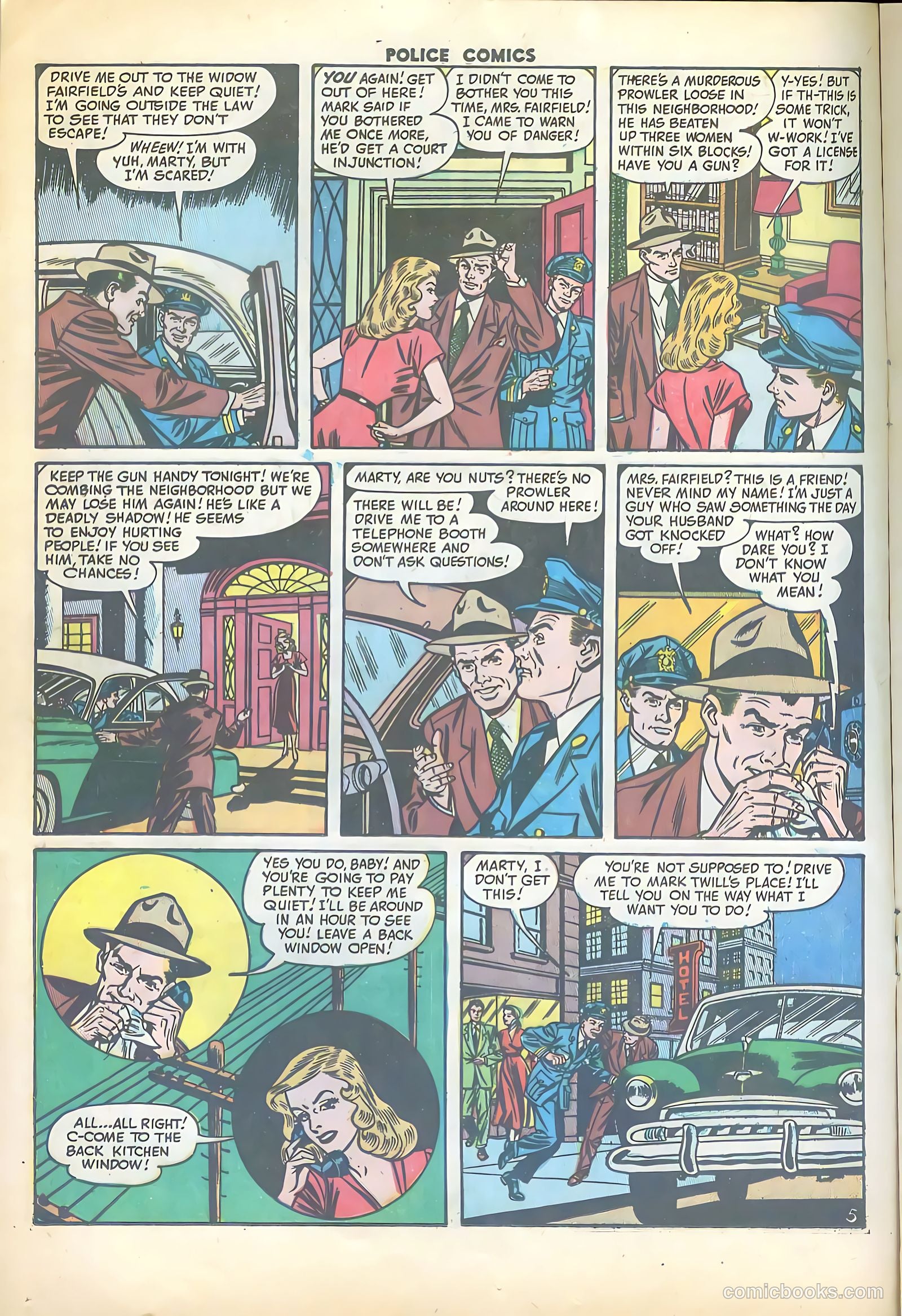 Police Comics #108 (1951) — page 16 of 35