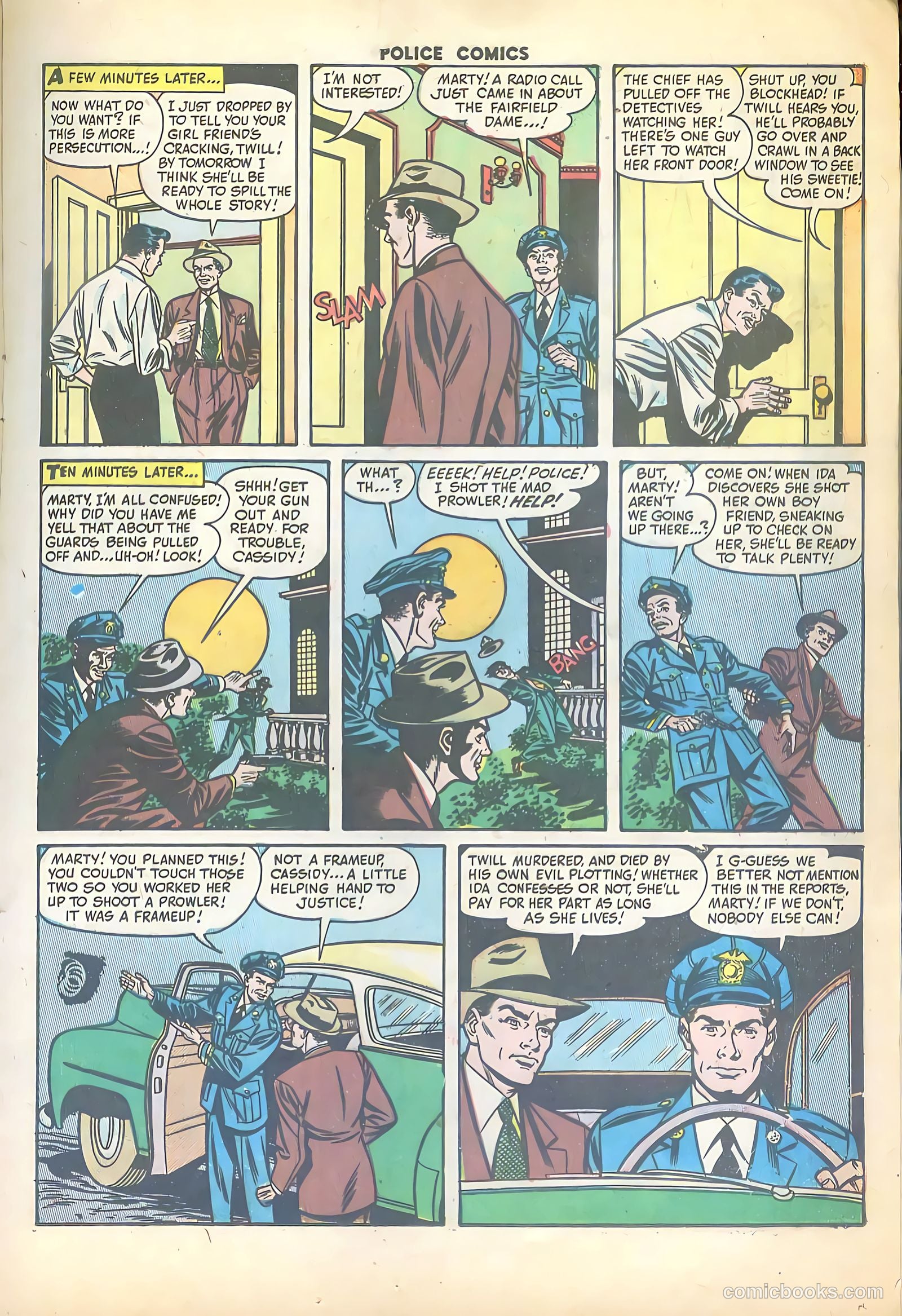 Police Comics #108 (1951) — page 17 of 35