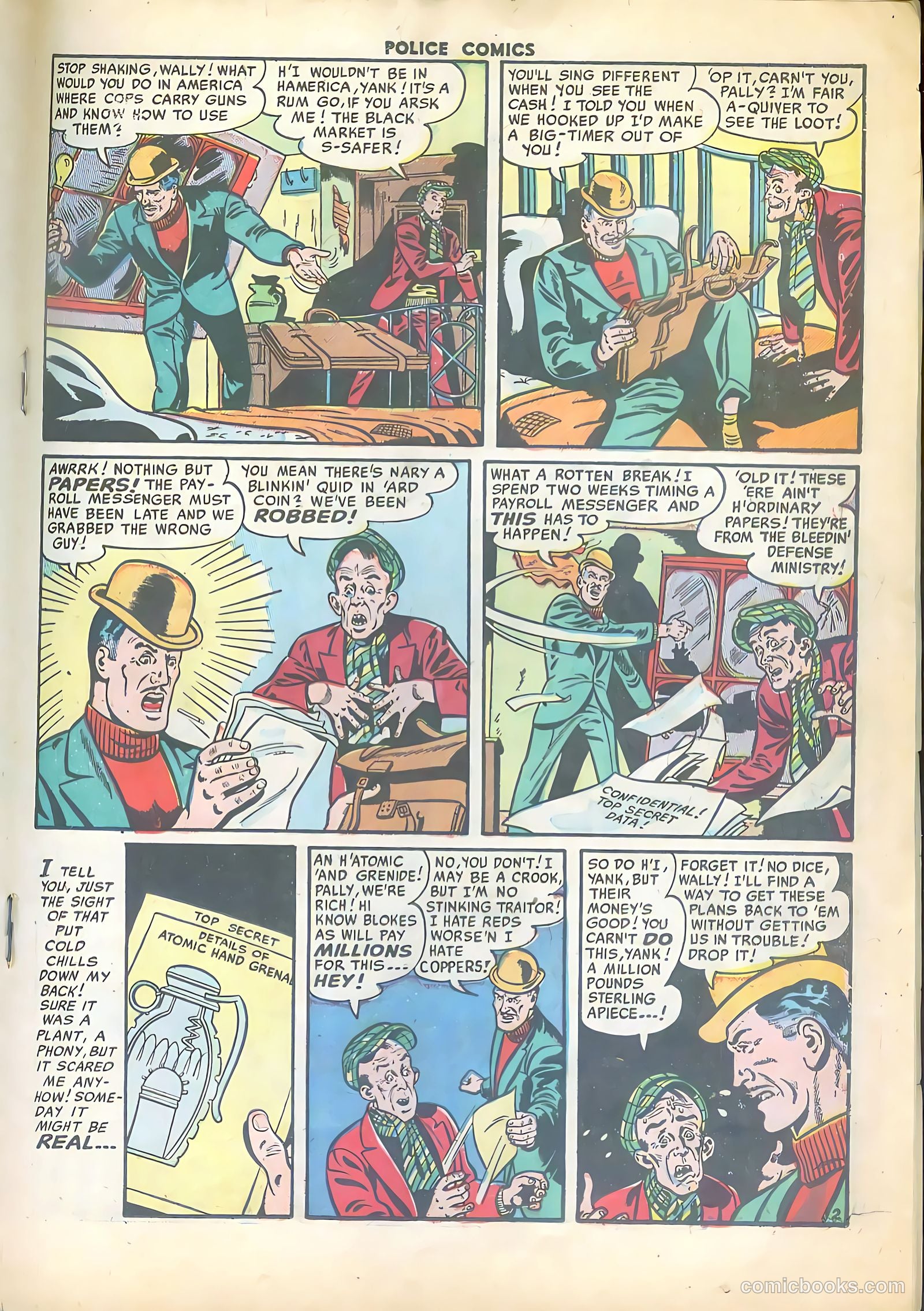 Police Comics #108 (1951) — page 19 of 35