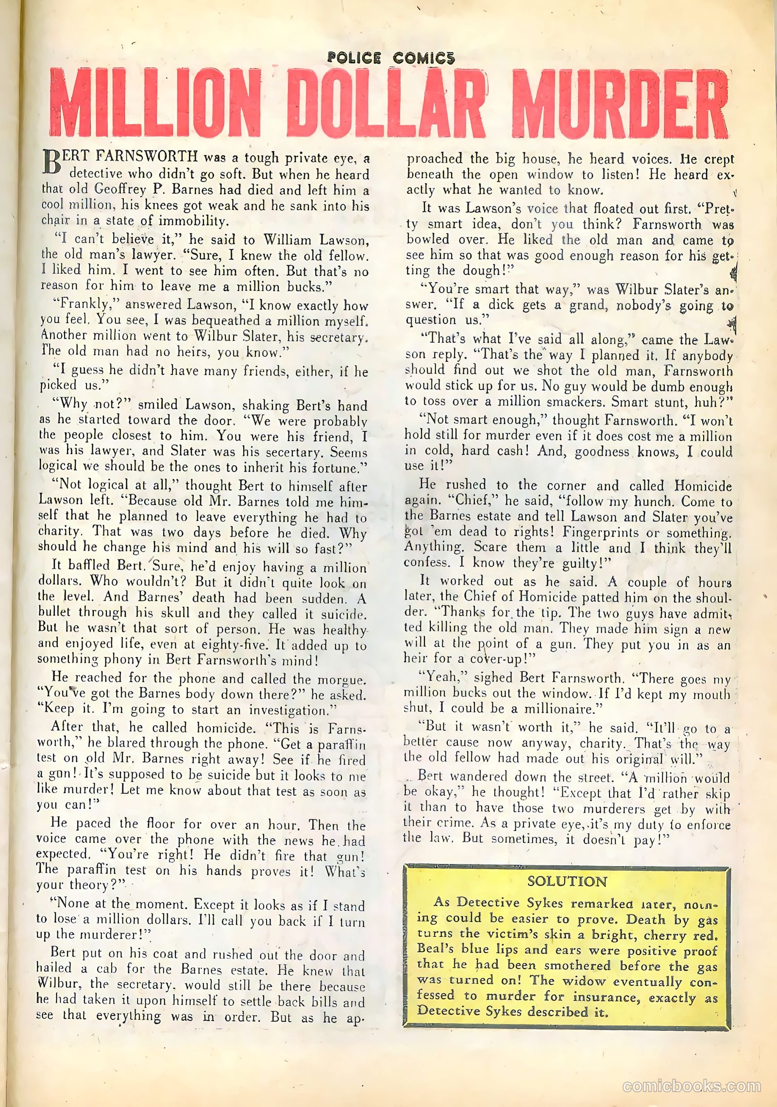 Police Comics #108 (1951) — page 27 of 35