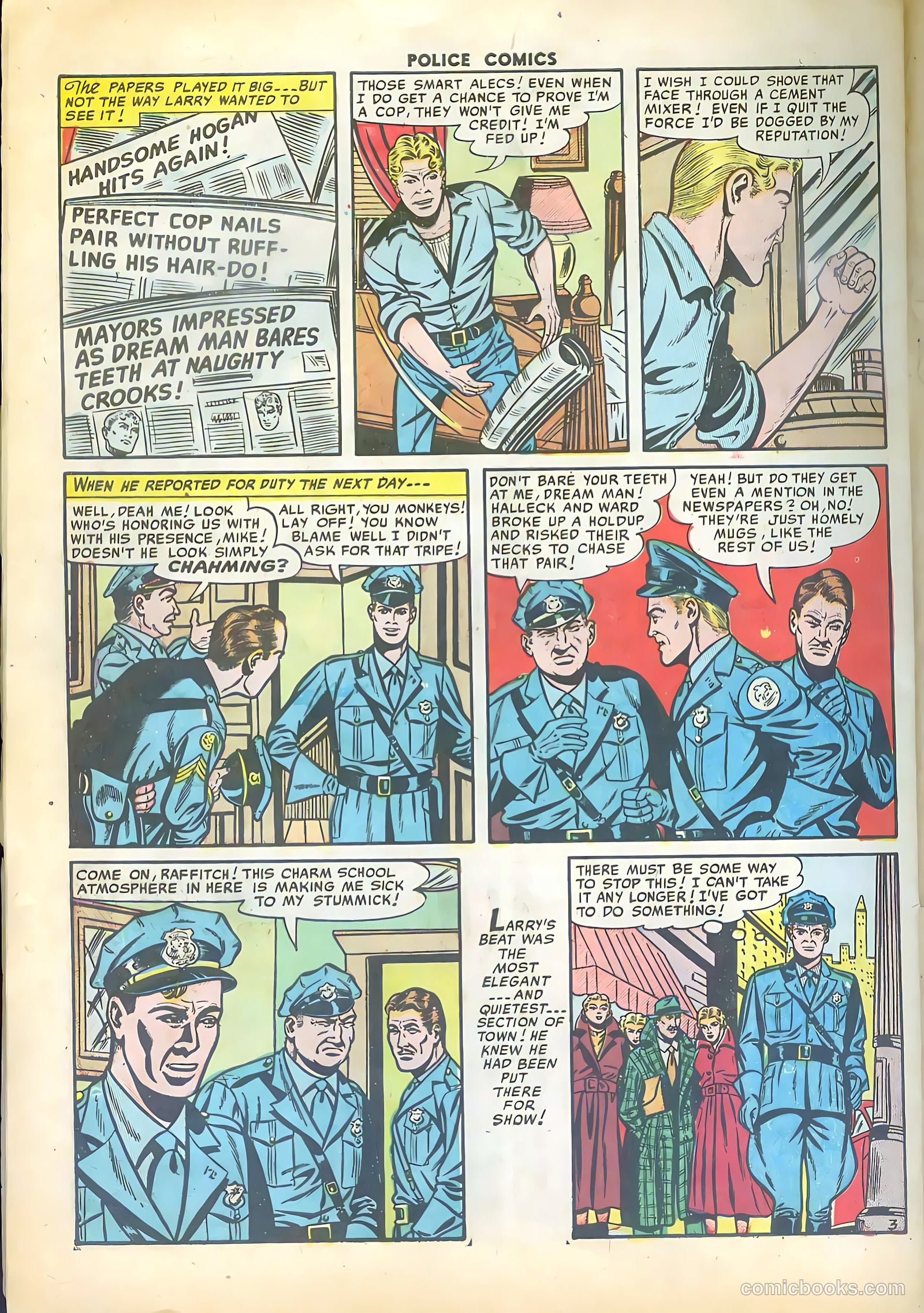 Police Comics #108 (1951) — page 30 of 35