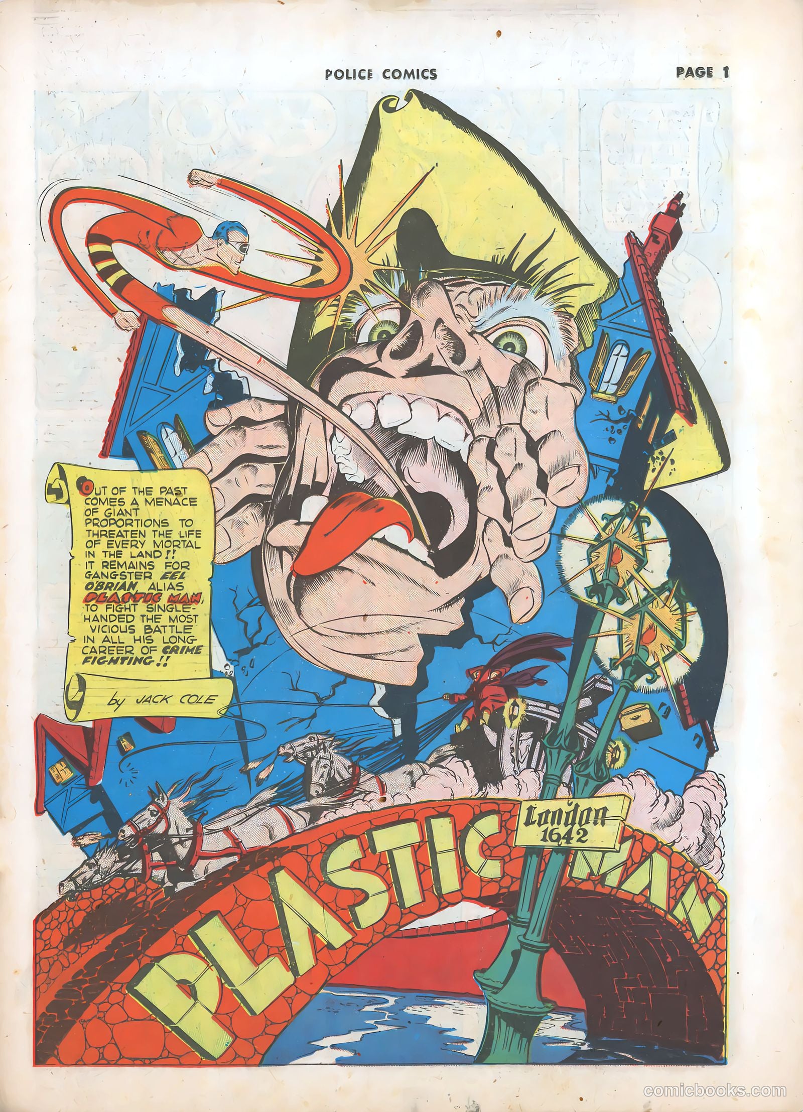 Police Comics #11 (1942) — page 3 of 68