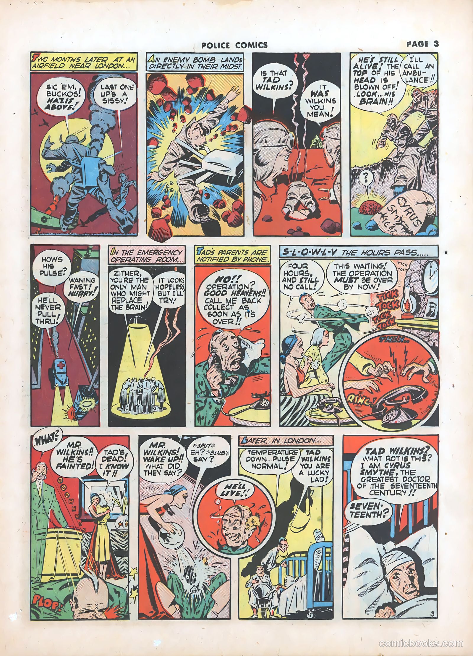 Police Comics #11 (1942) — page 5 of 68