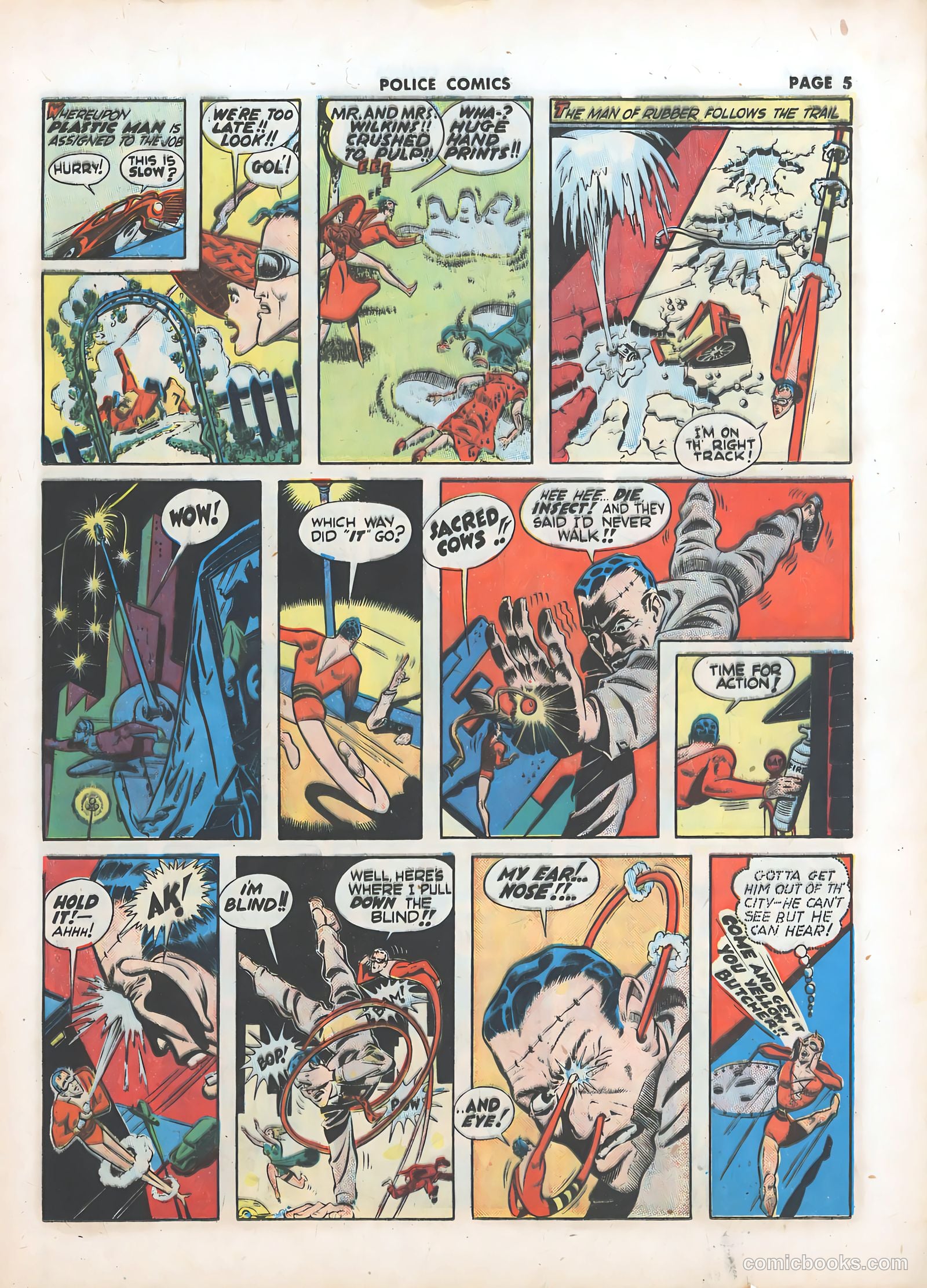 Police Comics #11 (1942) — page 7 of 68