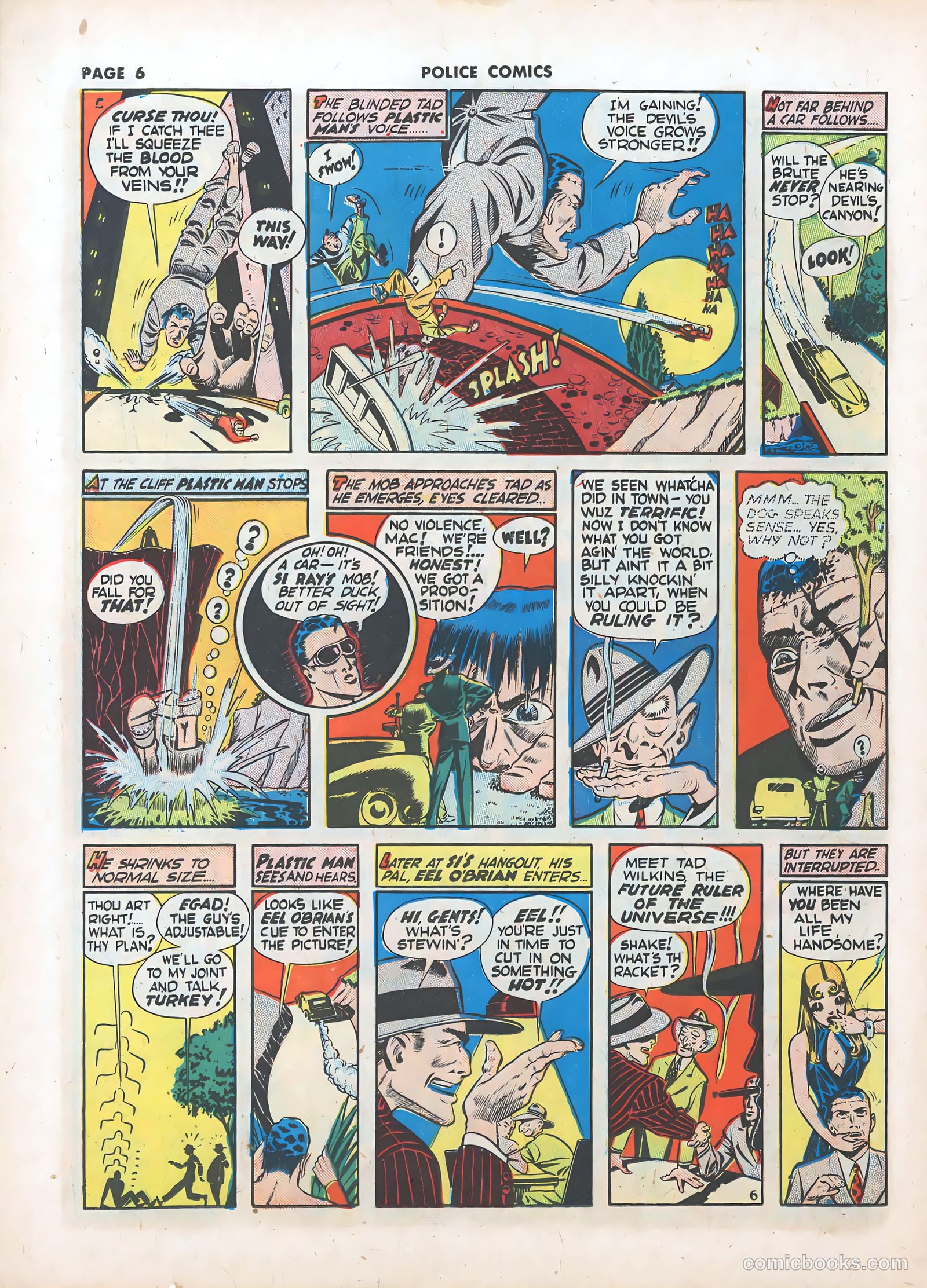 Police Comics #11 (1942) — page 8 of 68