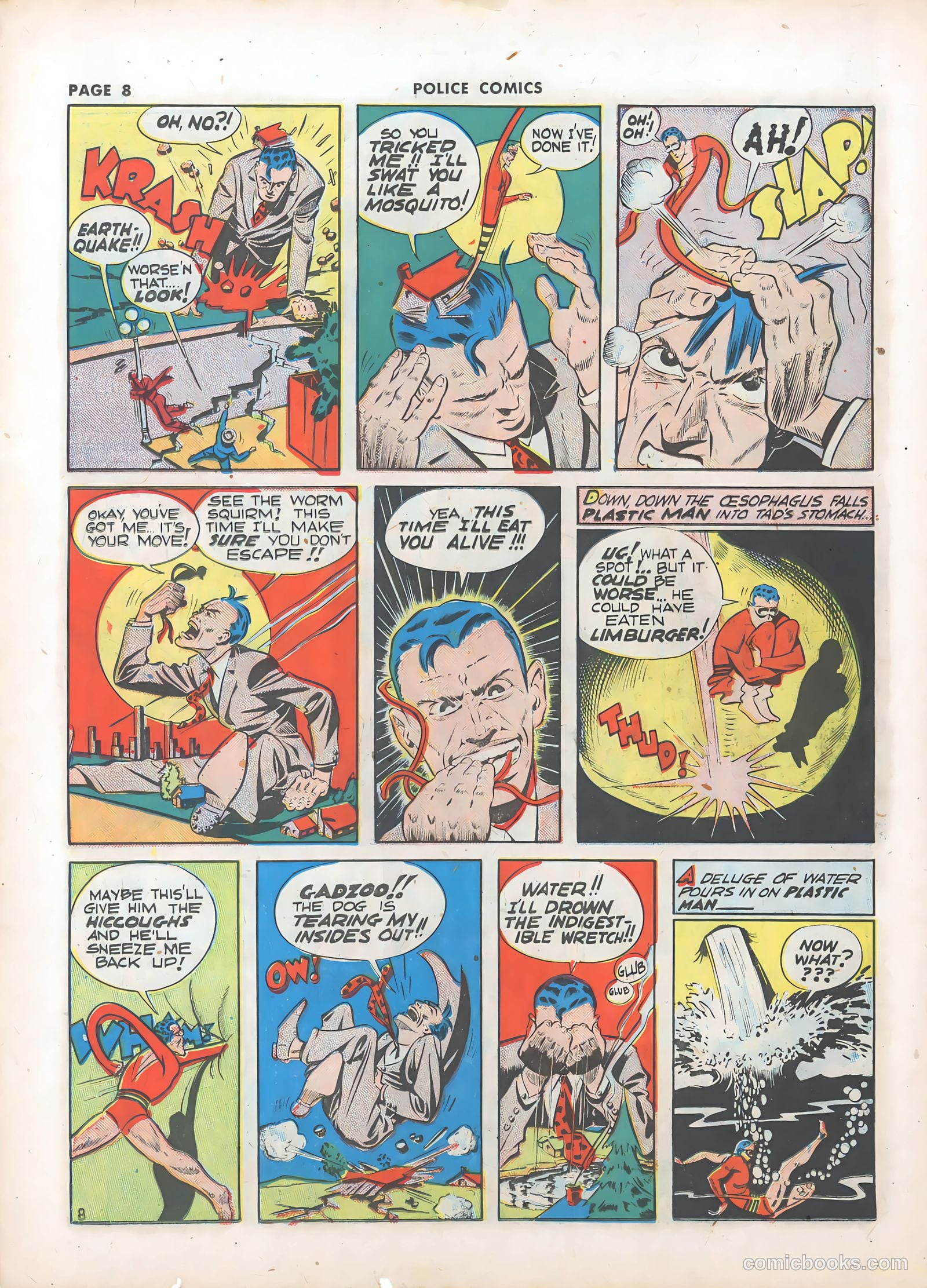 Police Comics #11 (1942) — page 10 of 68