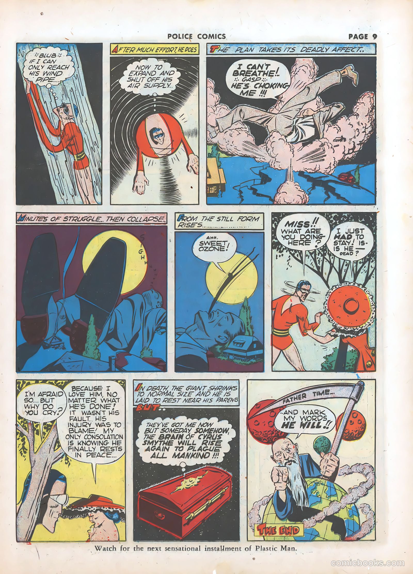 Police Comics #11 (1942) — page 11 of 68