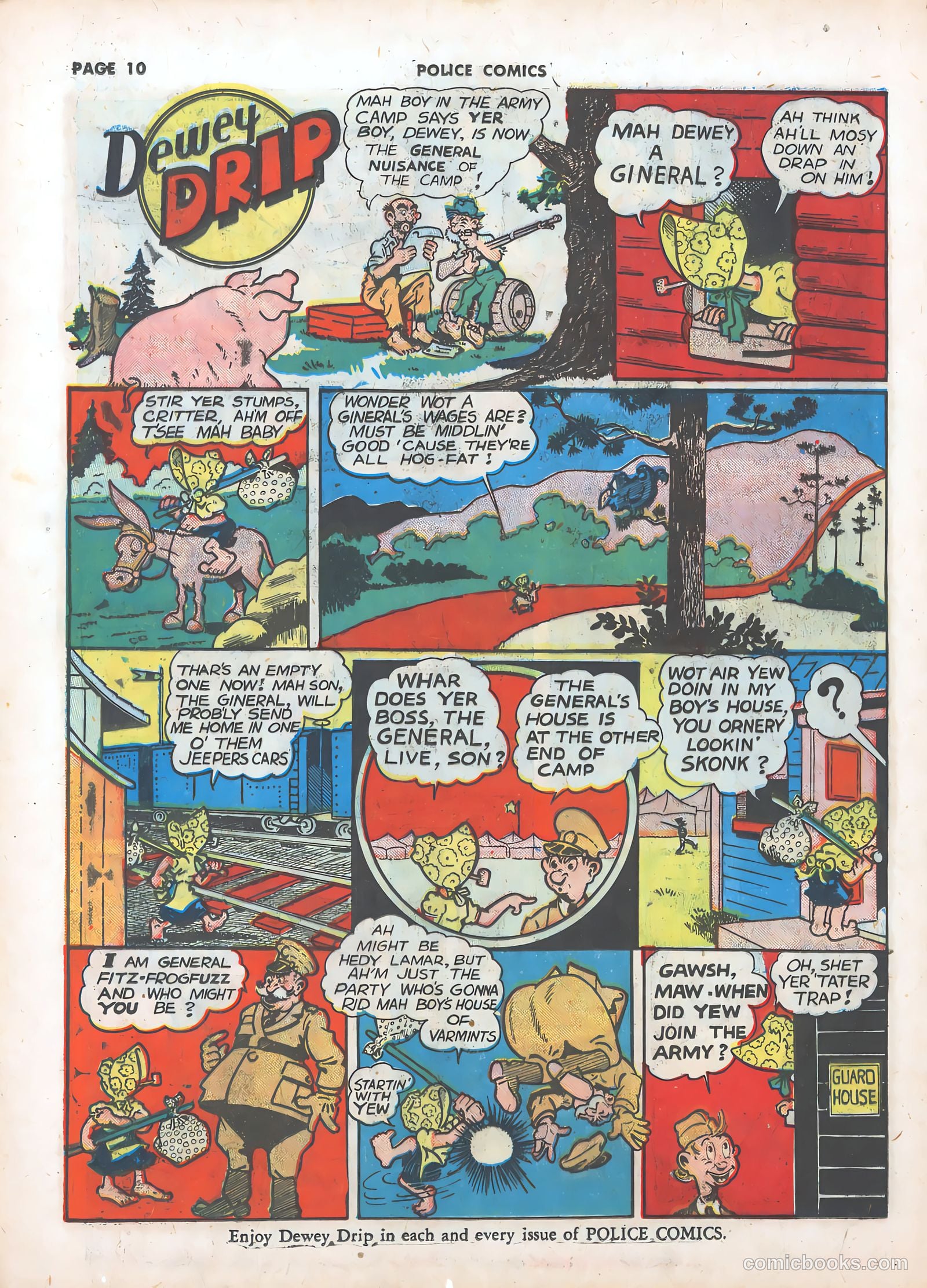 Police Comics #11 (1942) — page 12 of 68