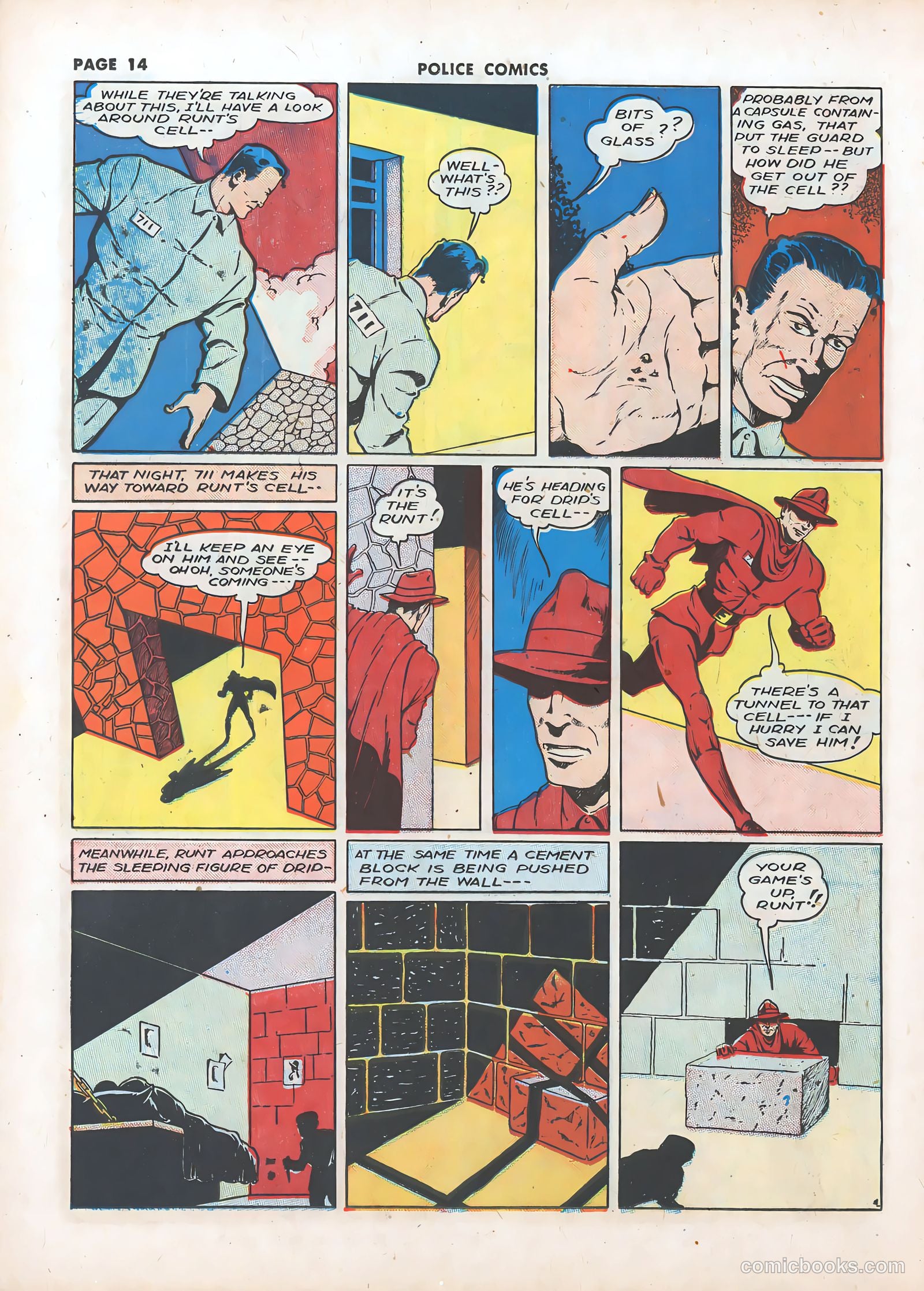 Police Comics #11 (1942) — page 16 of 68