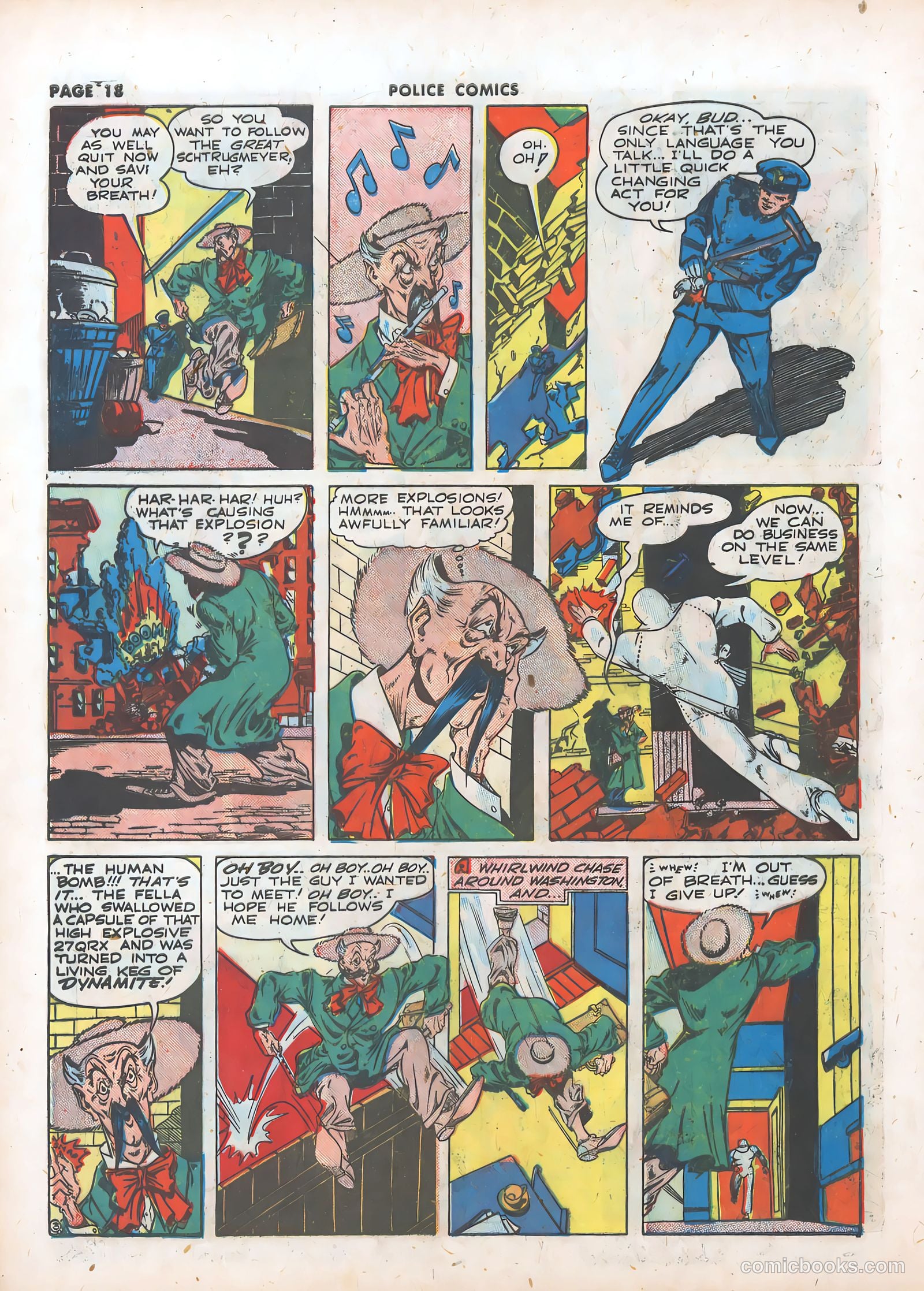 Police Comics #11 (1942) — page 20 of 68