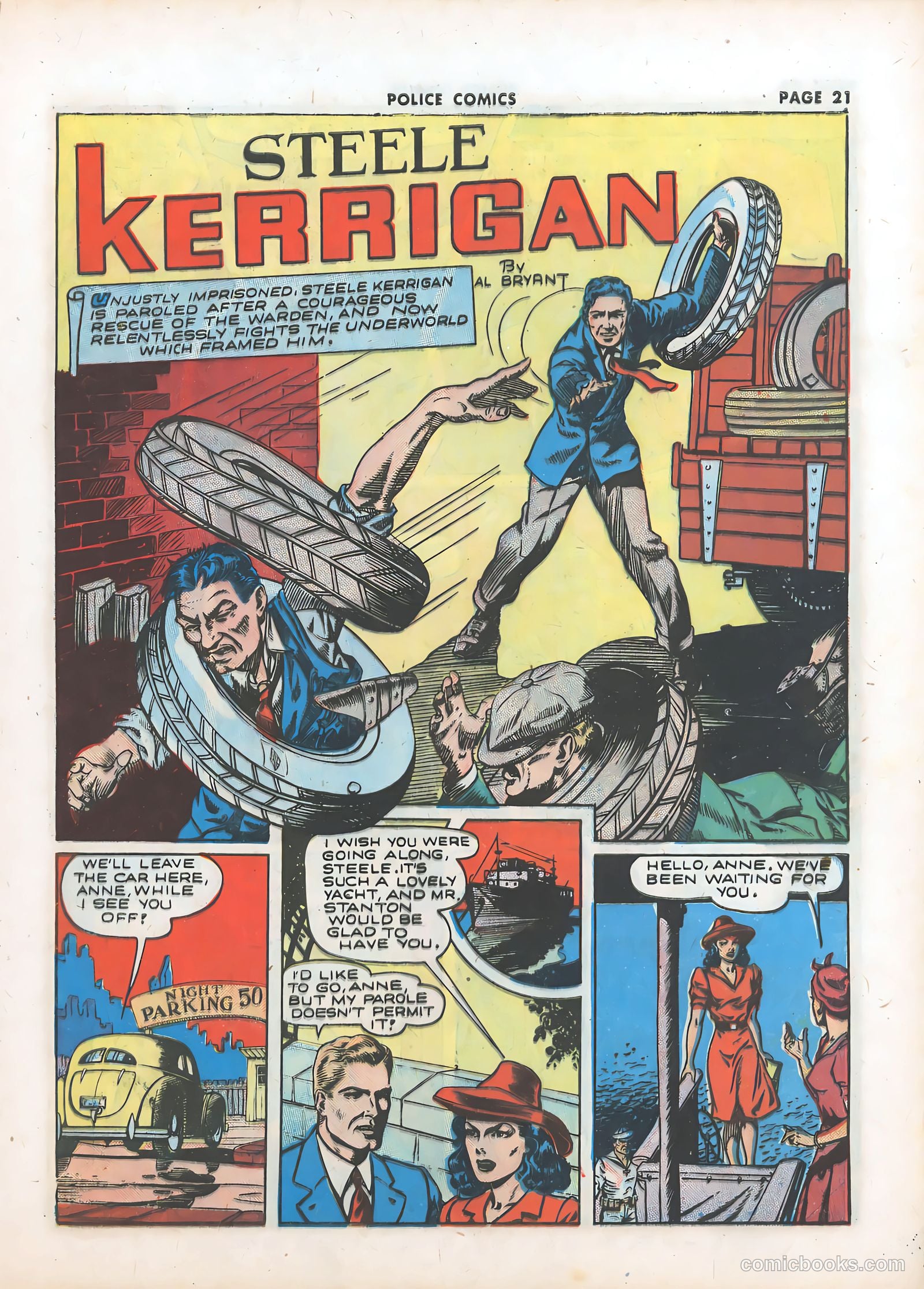 Police Comics #11 (1942) — page 23 of 68