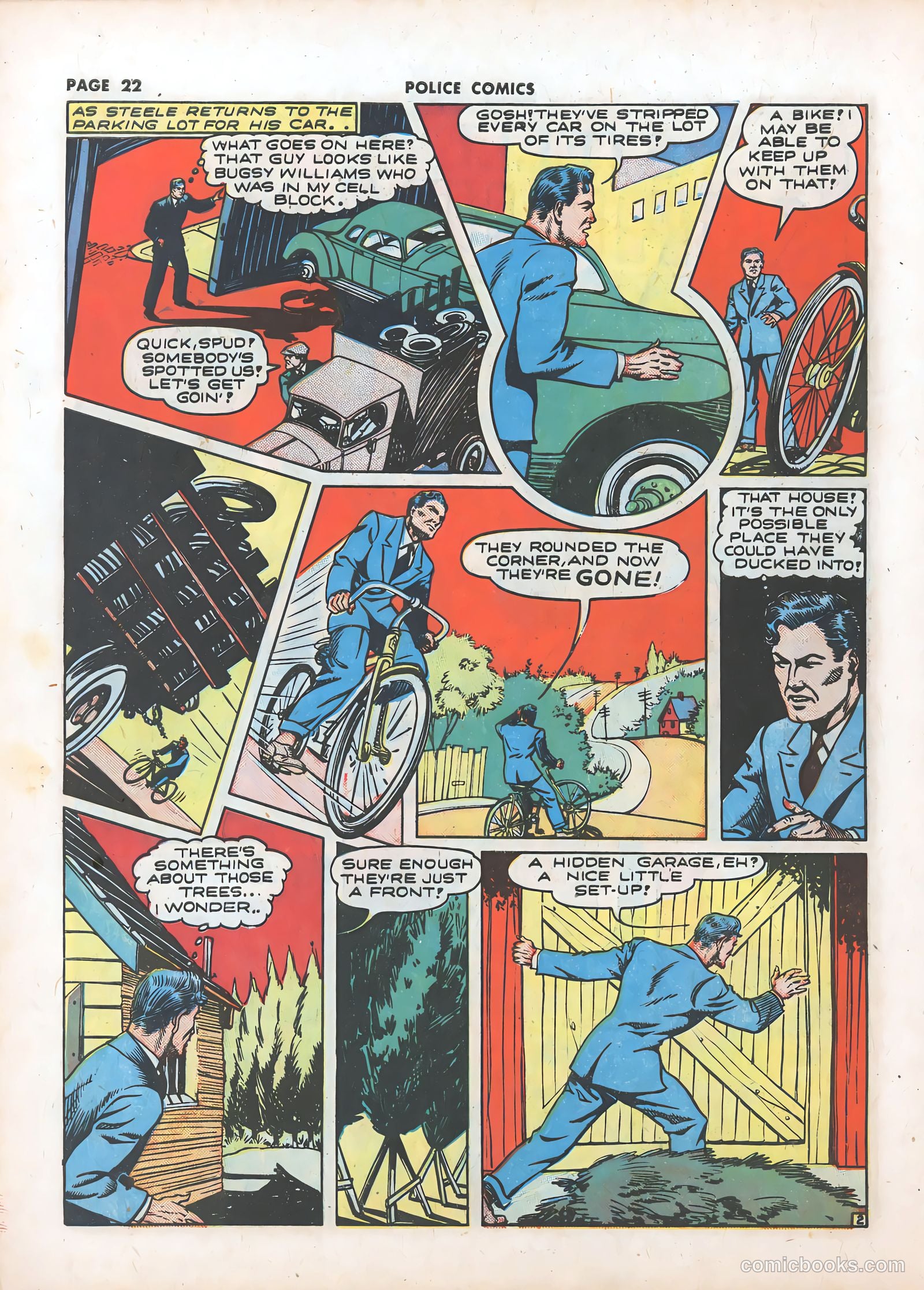 Police Comics #11 (1942) — page 24 of 68