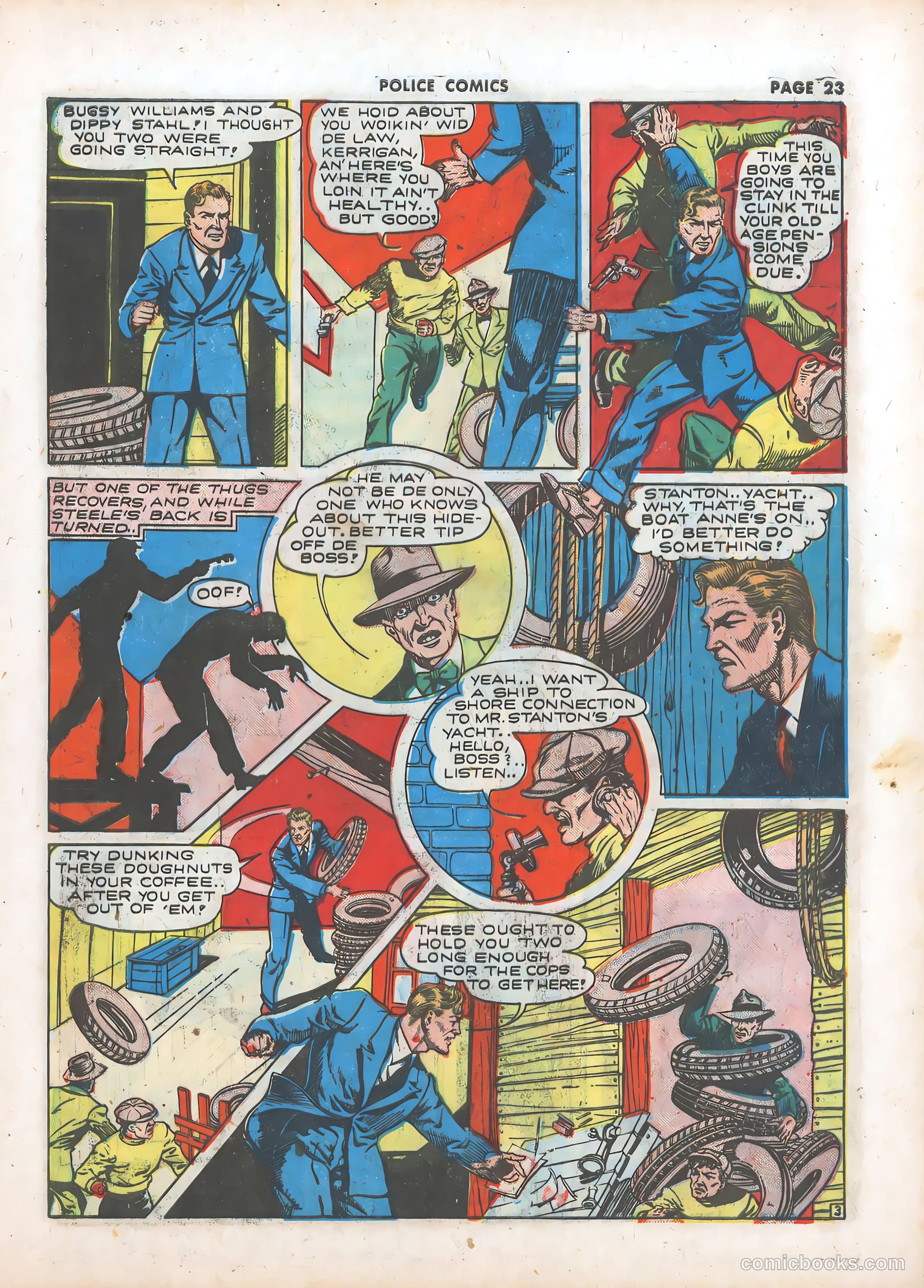 Police Comics #11 (1942) — page 25 of 68