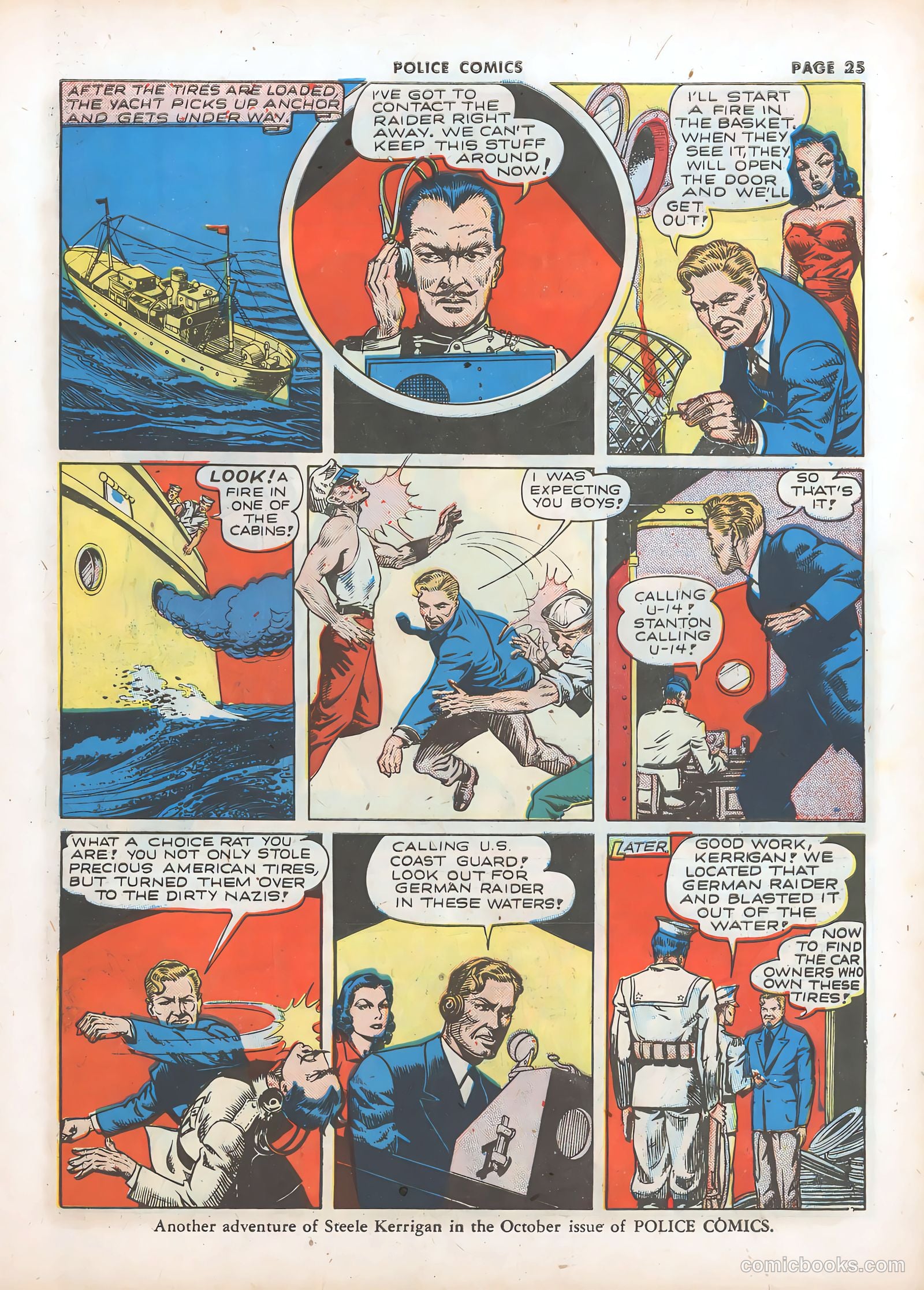 Police Comics #11 (1942) — page 27 of 68