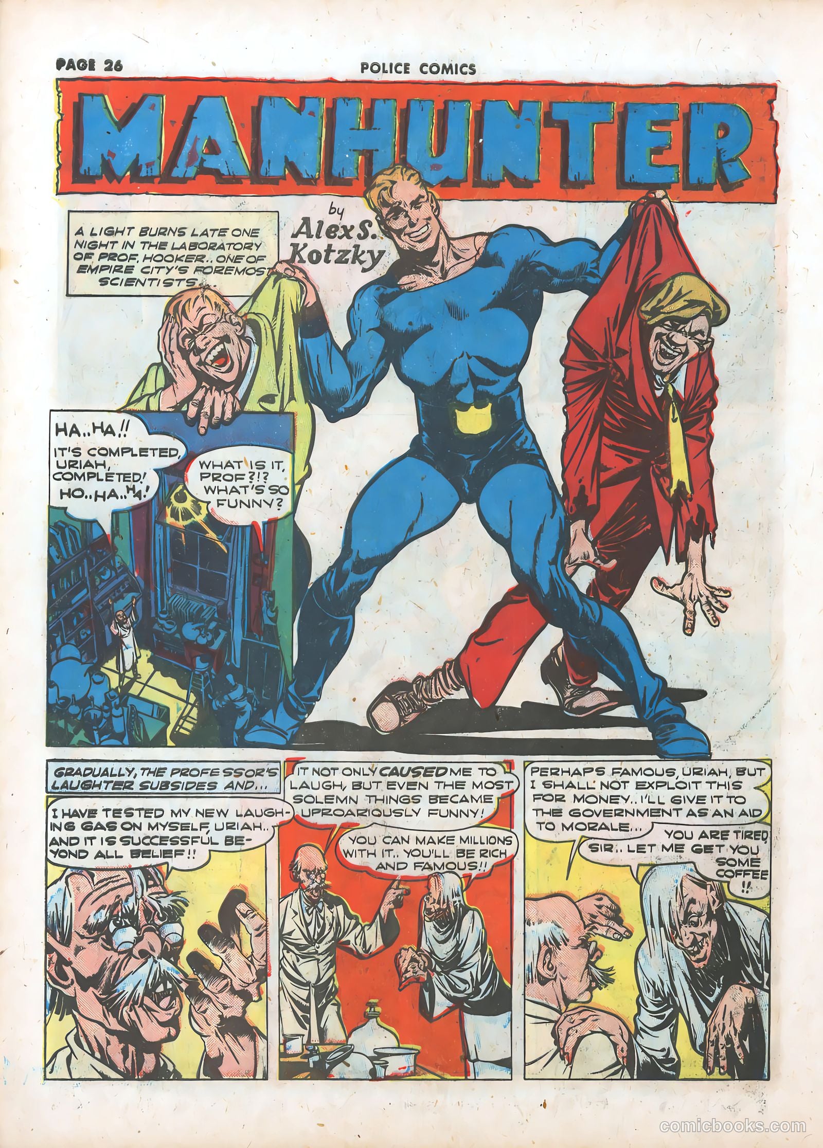 Police Comics #11 (1942) — page 28 of 68