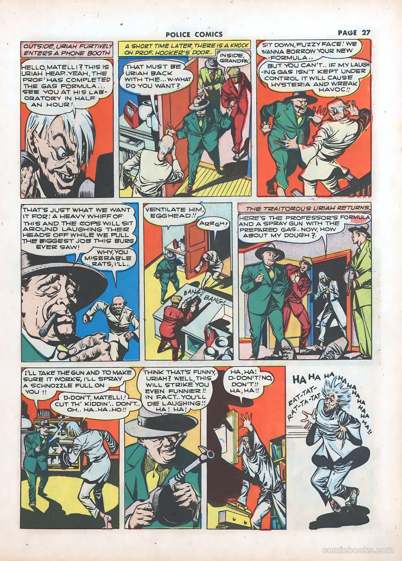 Police Comics #11 (1942) — page 29 of 68