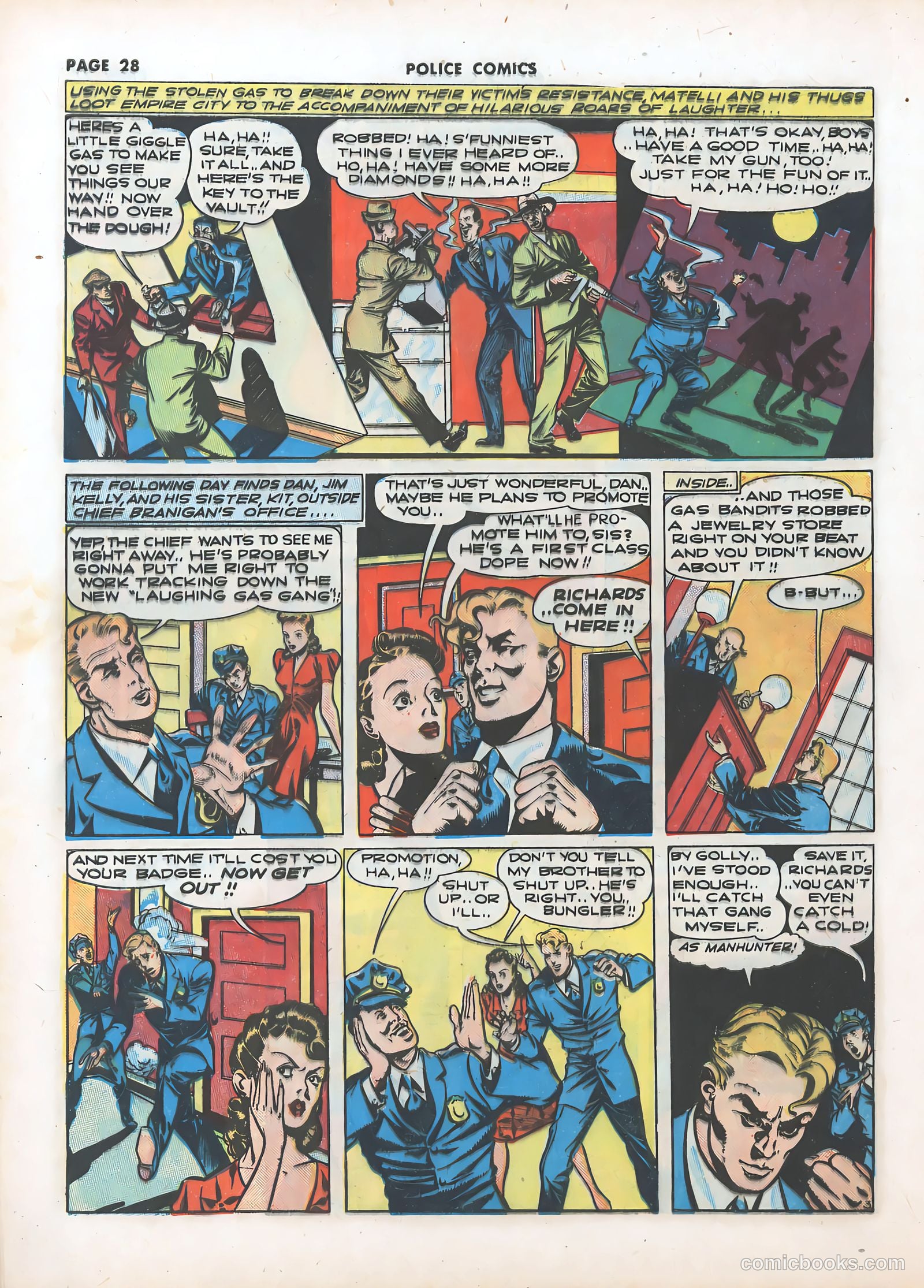 Police Comics #11 (1942) — page 30 of 68