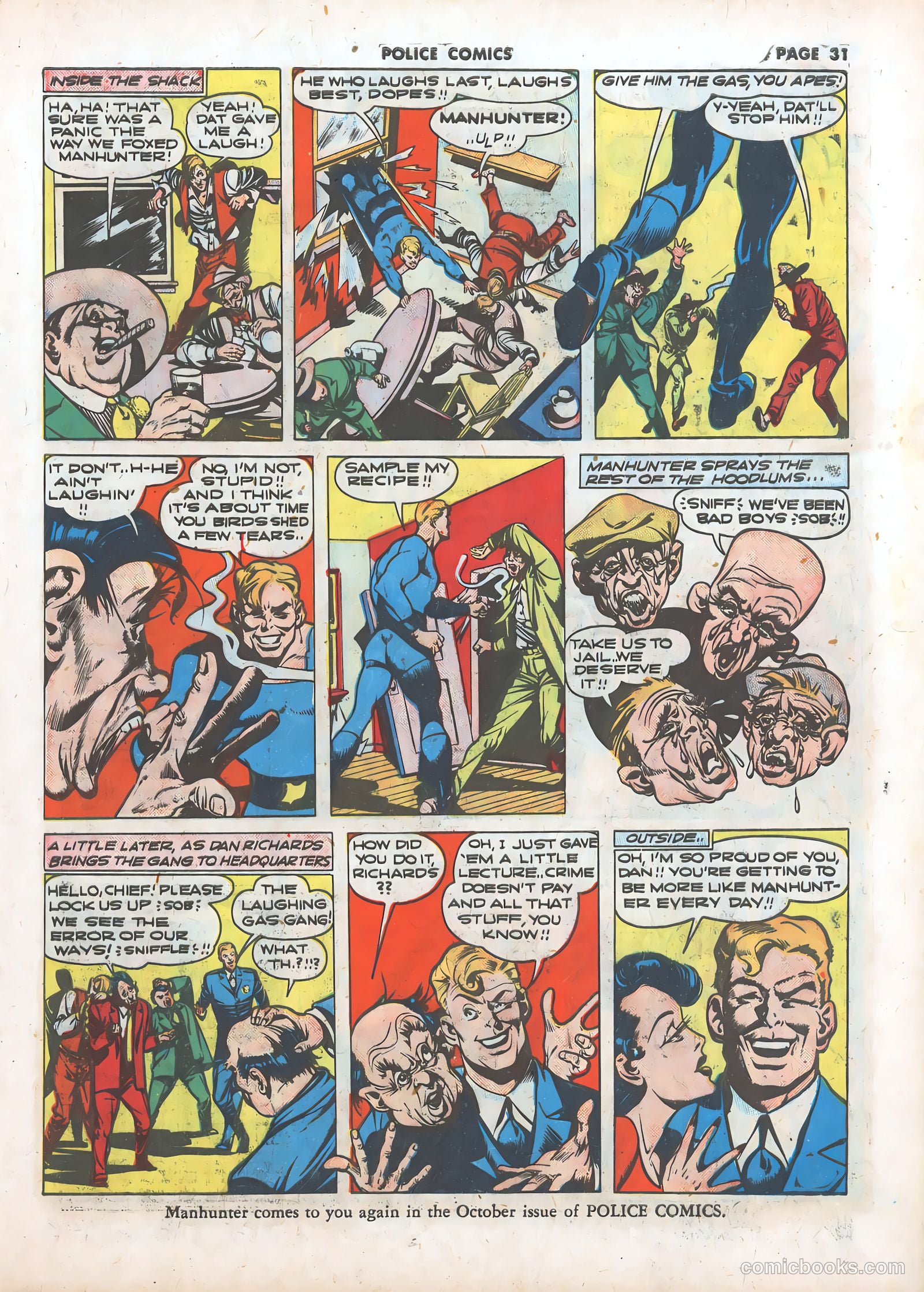 Police Comics #11 (1942) — page 33 of 68