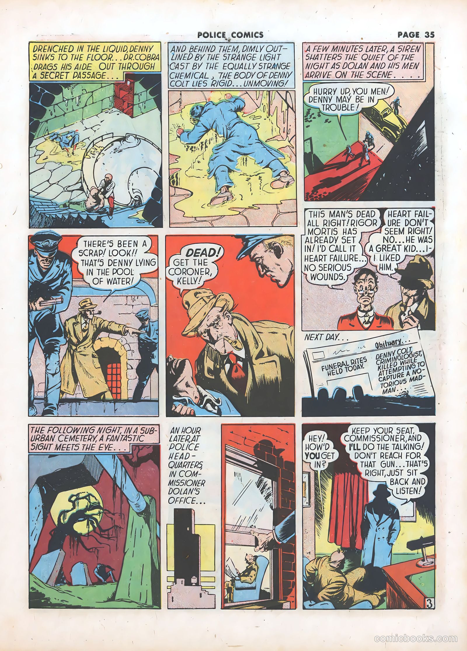 Police Comics #11 (1942) — page 37 of 68