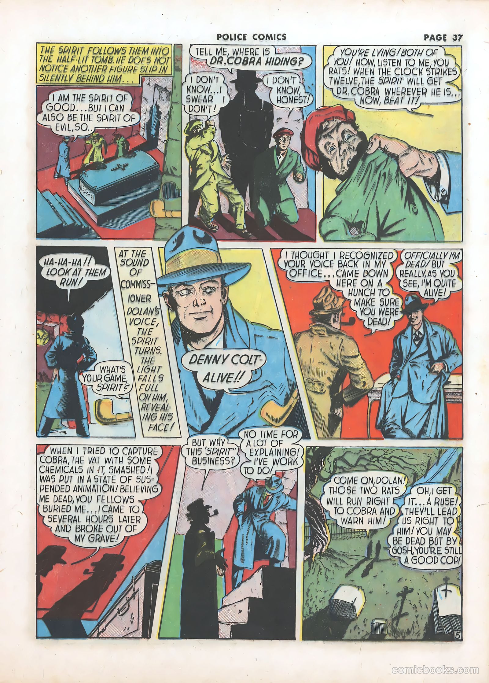 Police Comics #11 (1942) — page 39 of 68