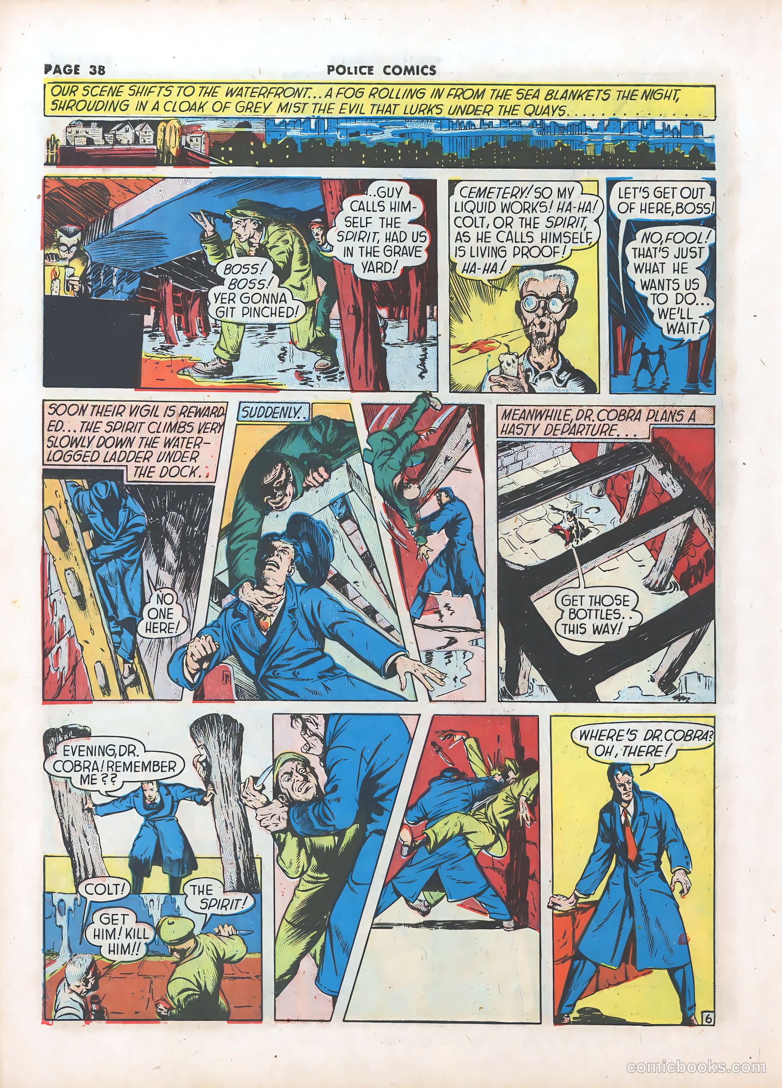 Police Comics #11 (1942) — page 40 of 68