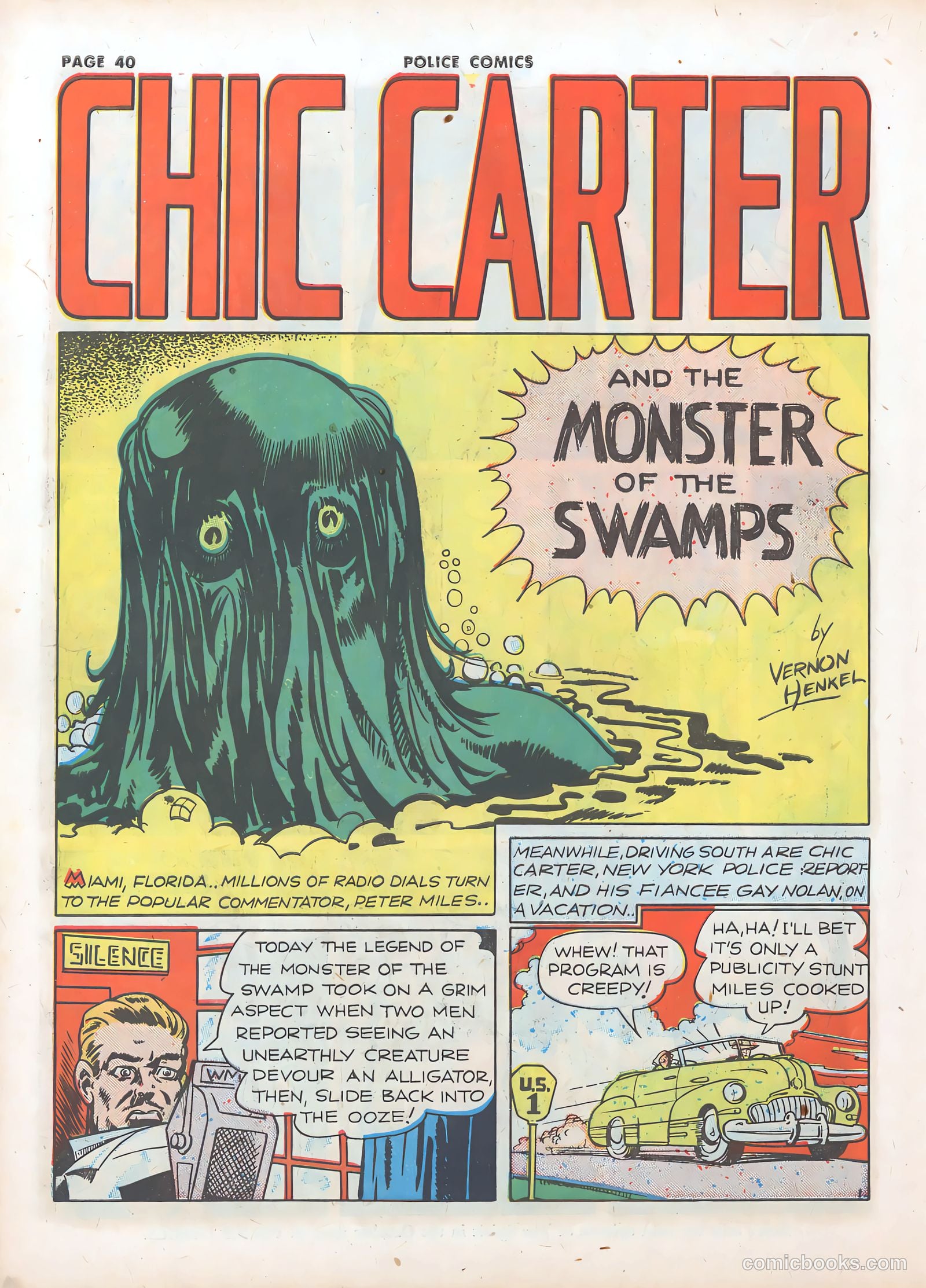 Police Comics #11 (1942) — page 42 of 68