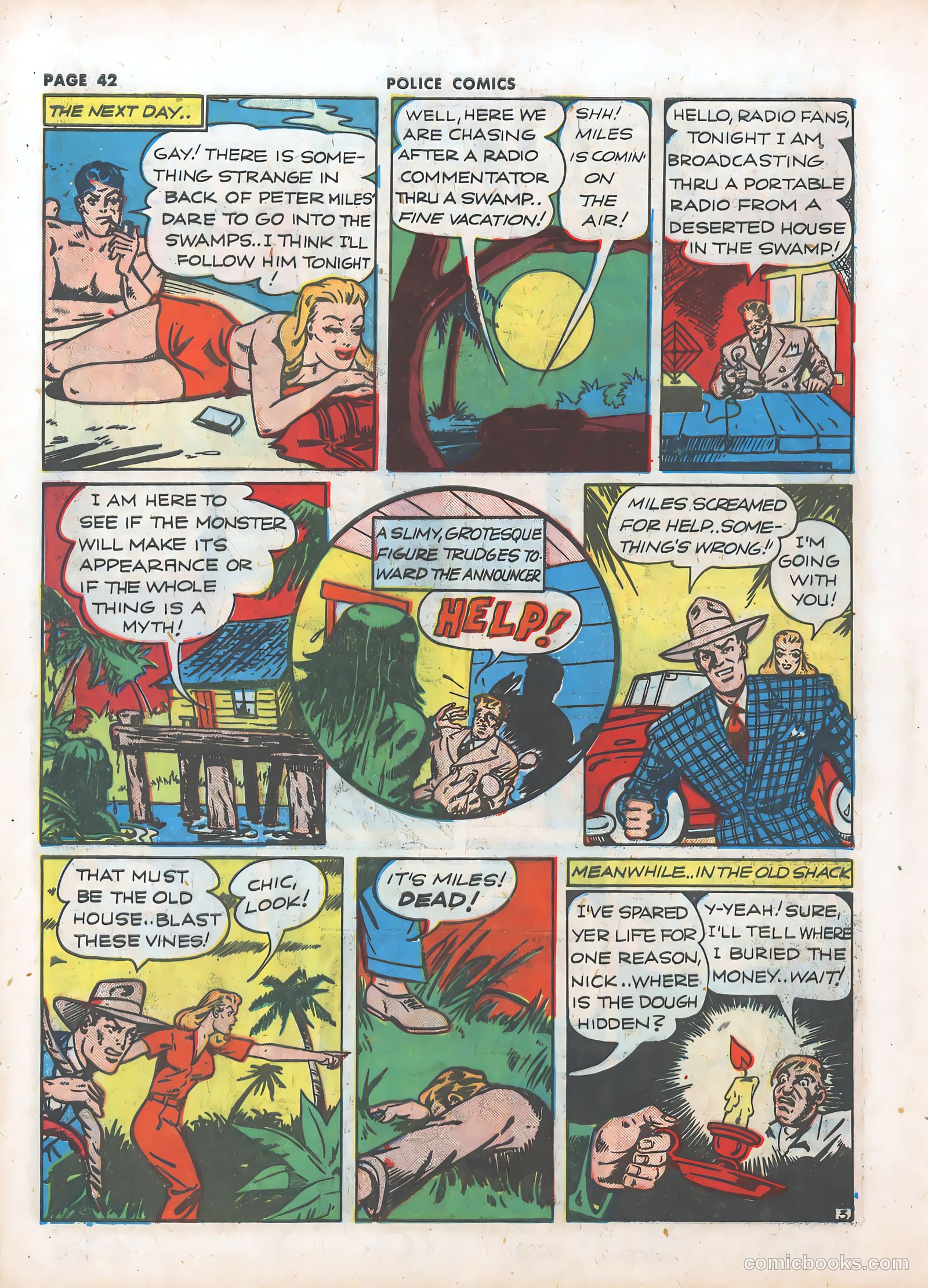 Police Comics #11 (1942) — page 44 of 68