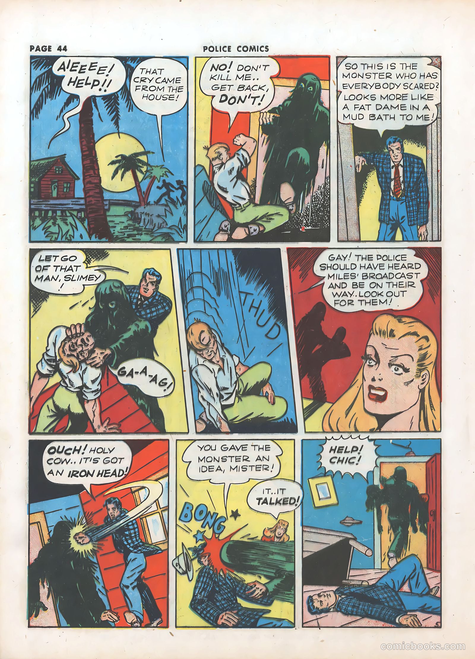 Police Comics #11 (1942) — page 46 of 68