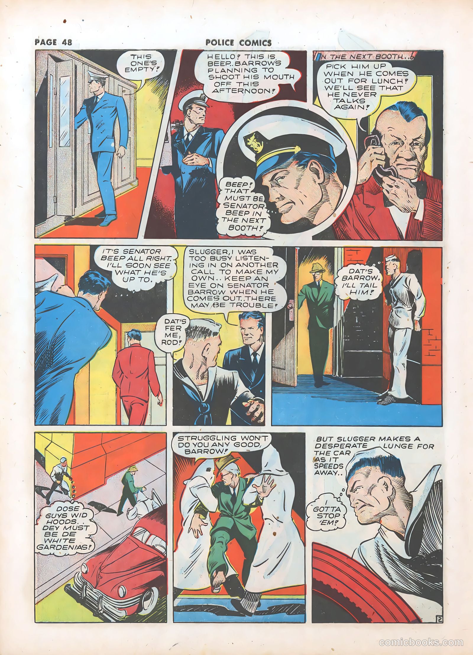 Police Comics #11 (1942) — page 50 of 68