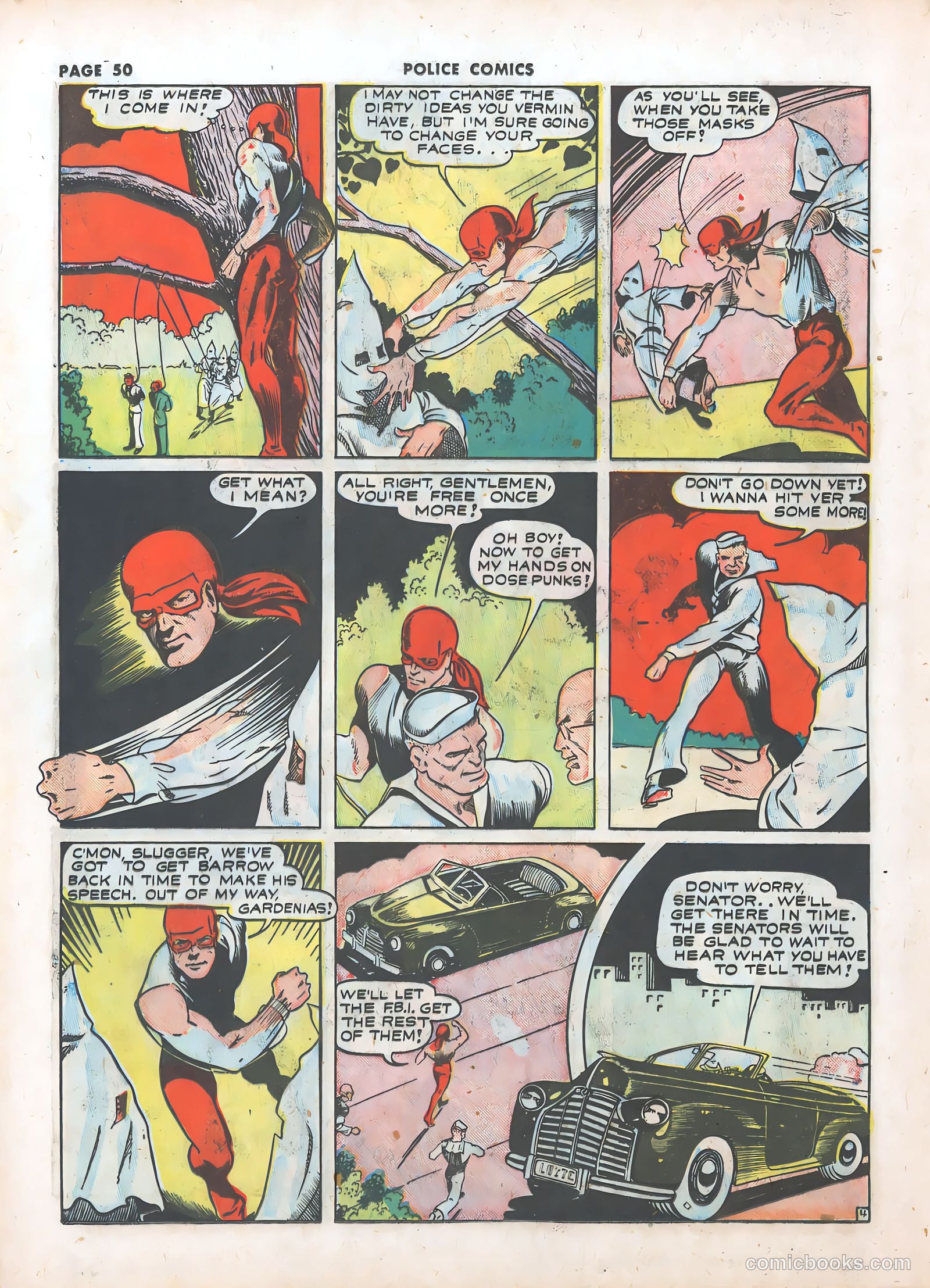 Police Comics #11 (1942) — page 52 of 68