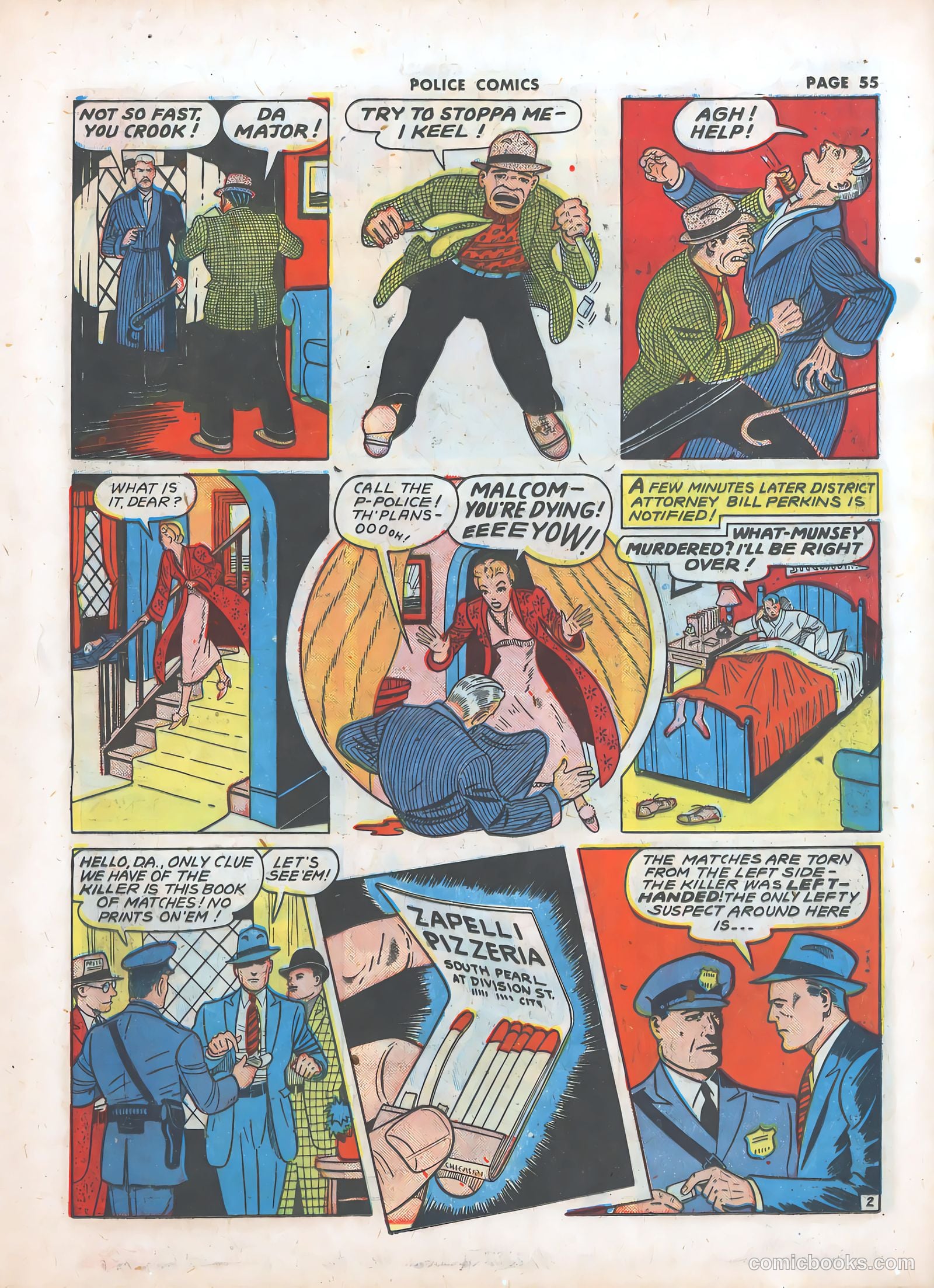 Police Comics #11 (1942) — page 57 of 68