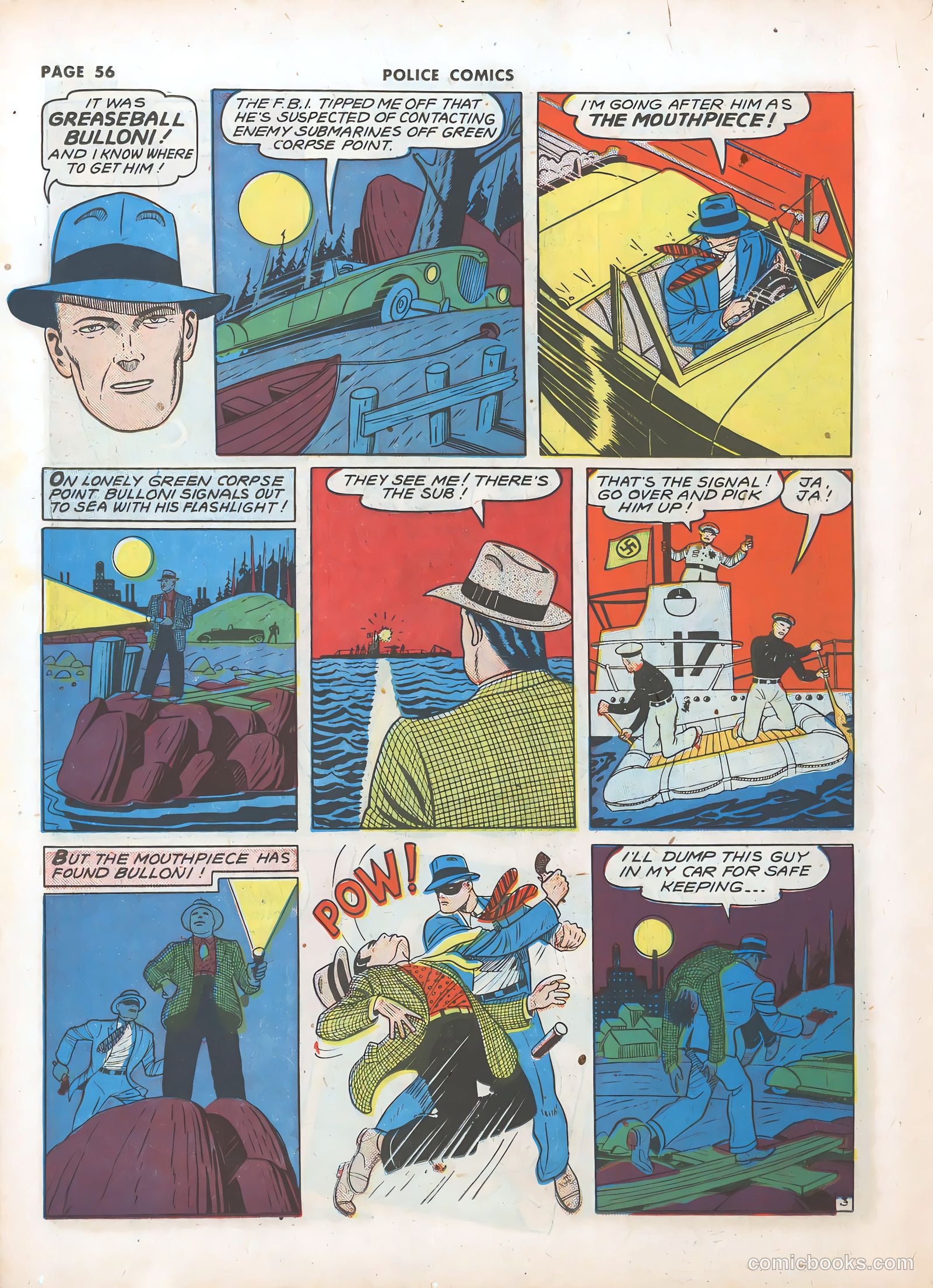 Police Comics #11 (1942) — page 58 of 68