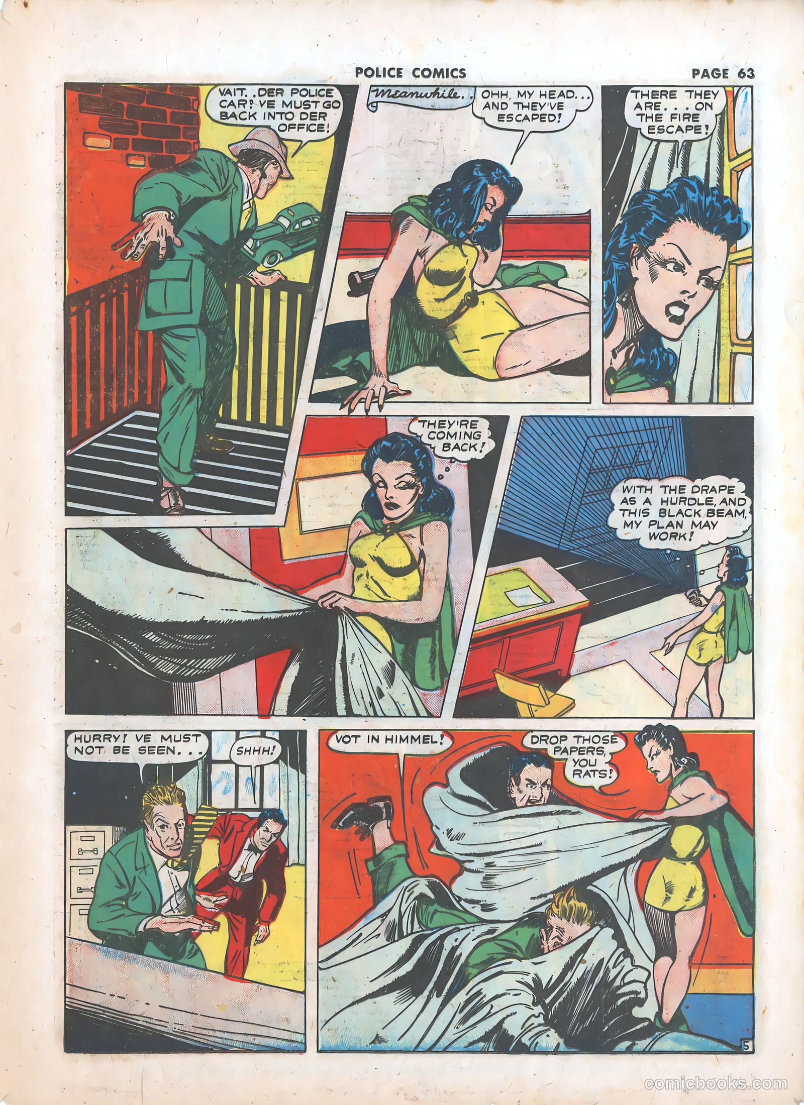 Police Comics #11 (1942) — page 65 of 68