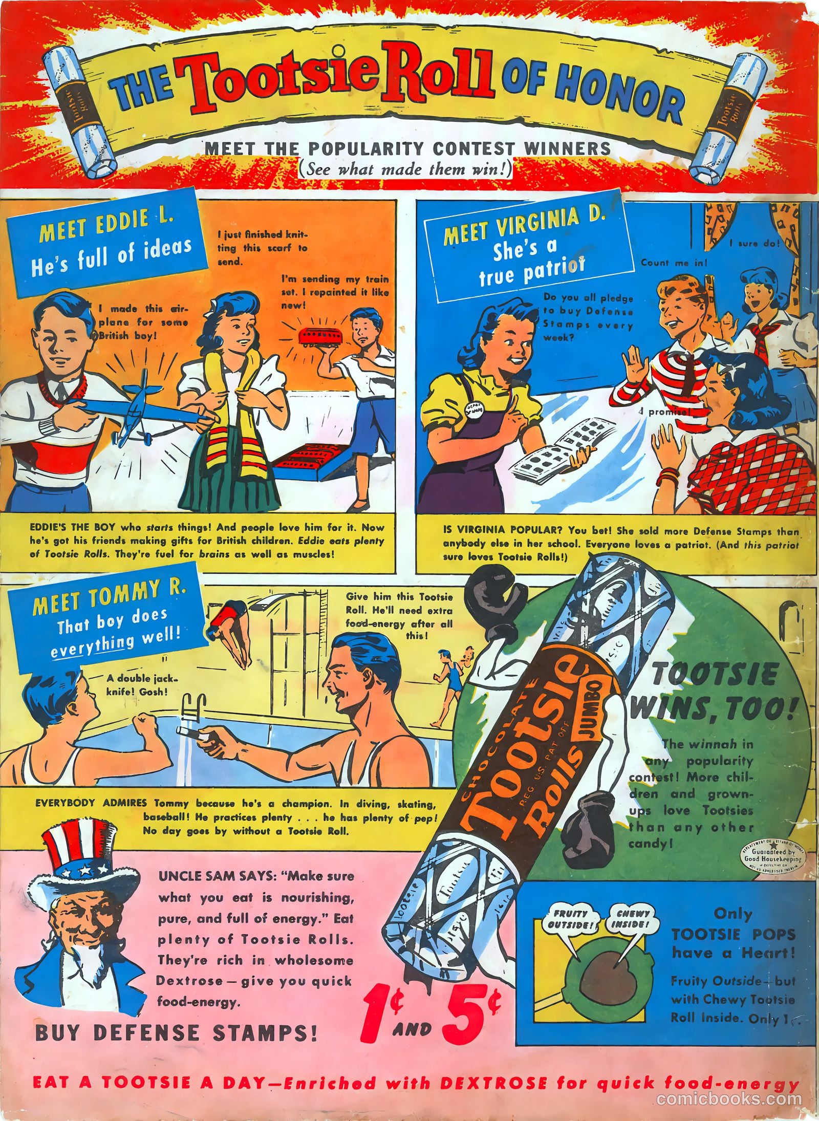 Police Comics #11 (1942) — page 68 of 68