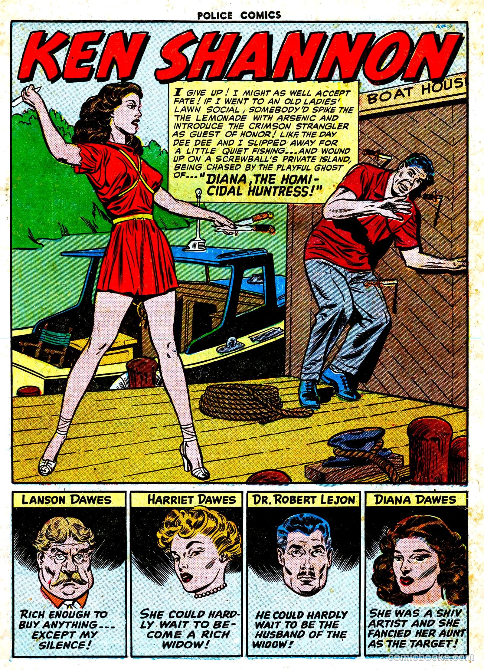Police Comics #111 (1952) — page 2 of 33