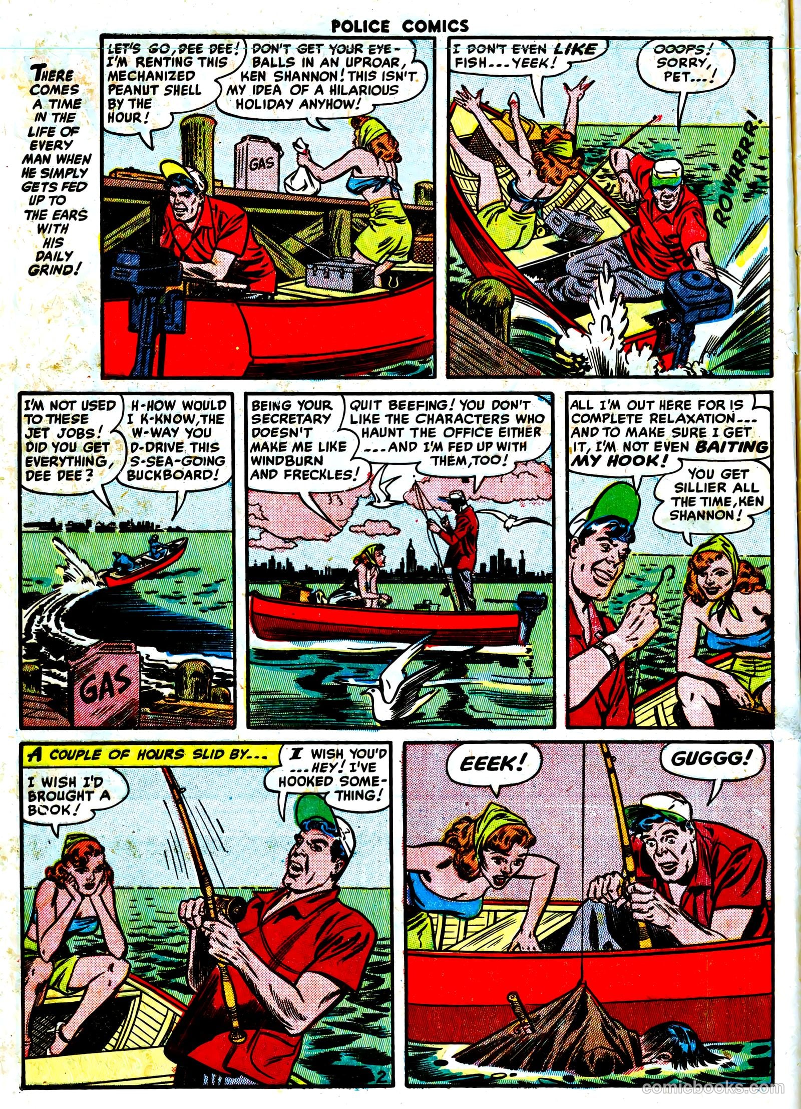 Police Comics #111 (1952) — page 3 of 33