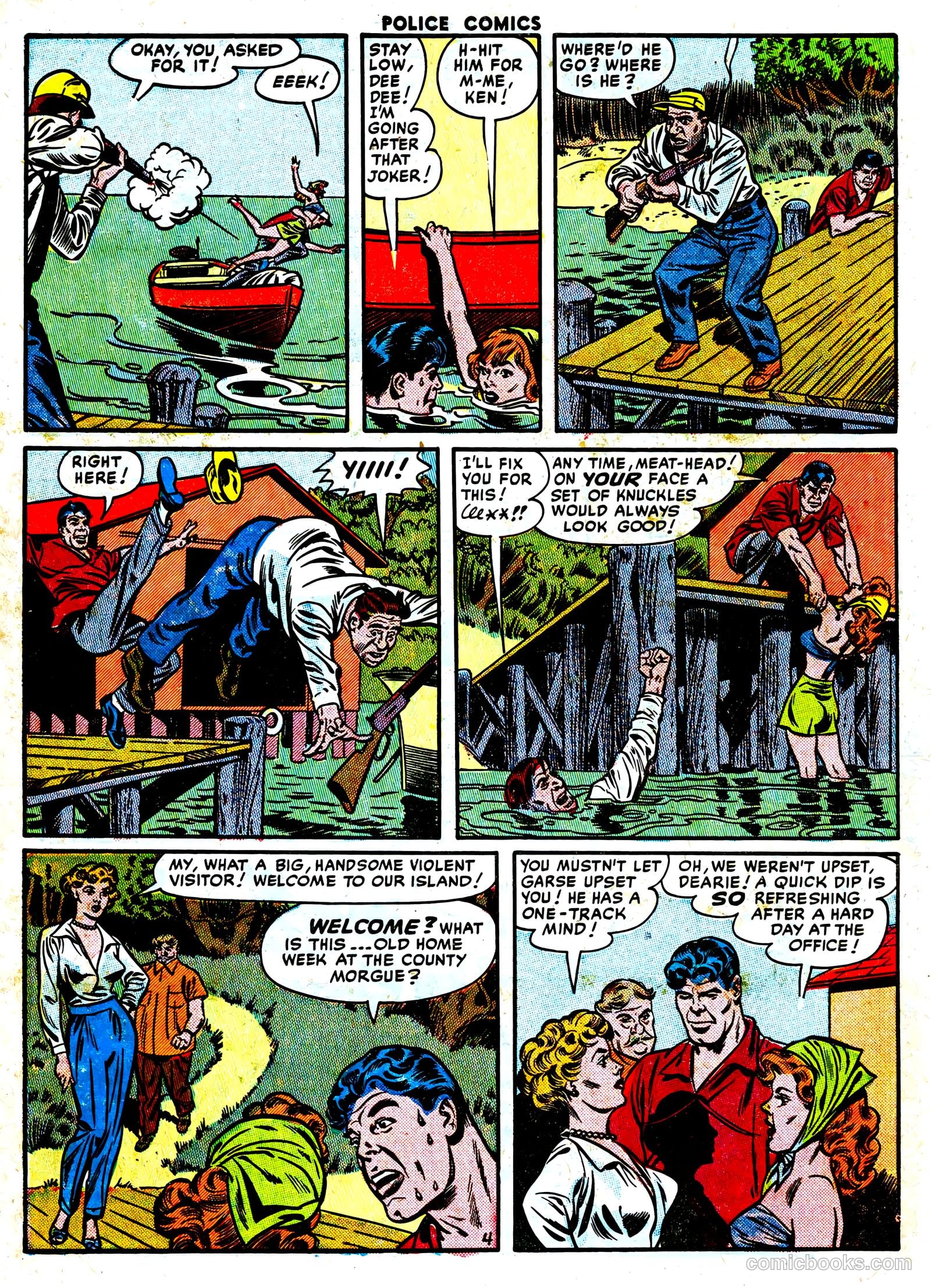 Police Comics #111 (1952) — page 5 of 33