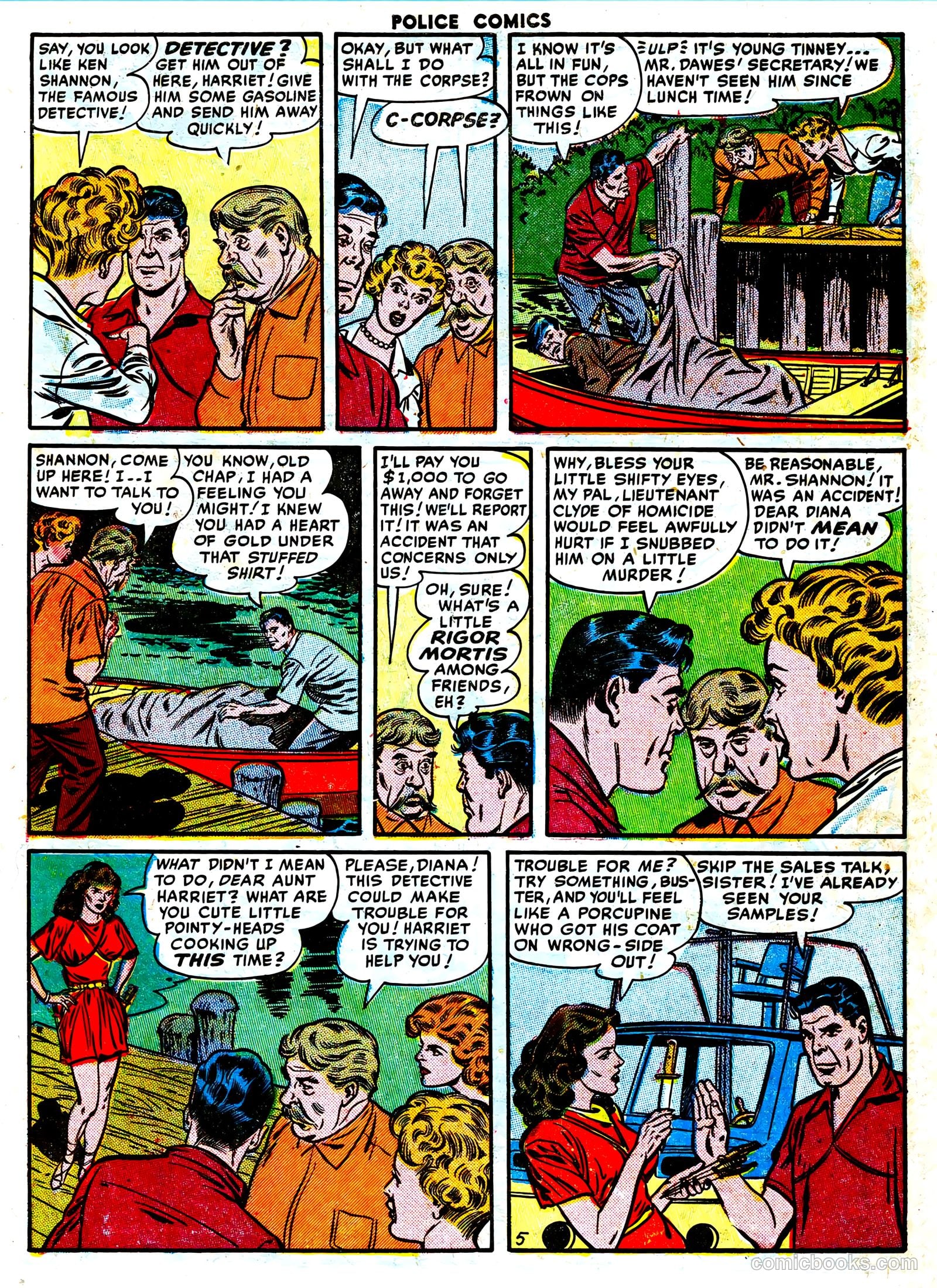 Police Comics #111 (1952) — page 6 of 33