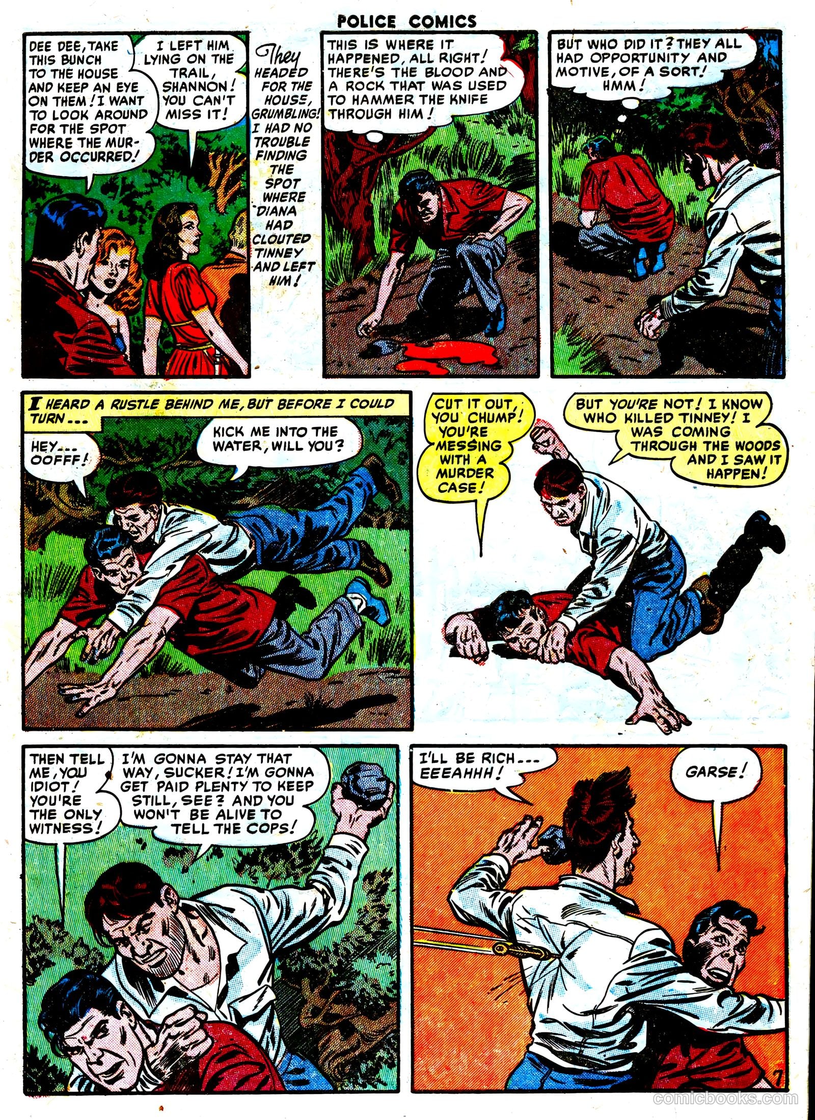 Police Comics #111 (1952) — page 8 of 33