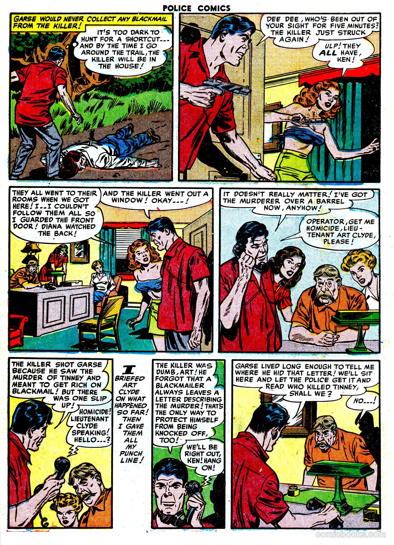 Police Comics #111 (1952) — page 9 of 33