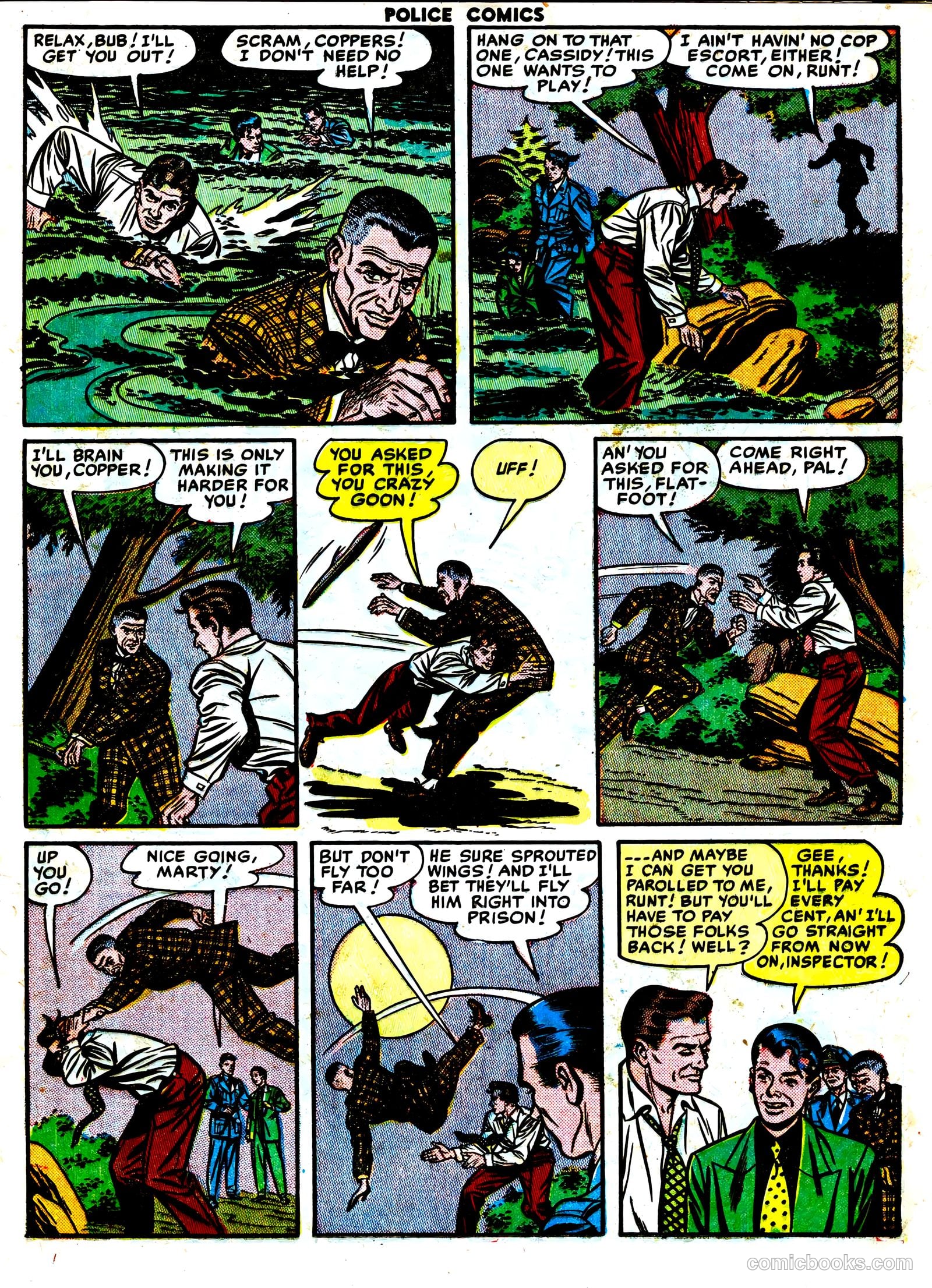 Police Comics #111 (1952) — page 16 of 33