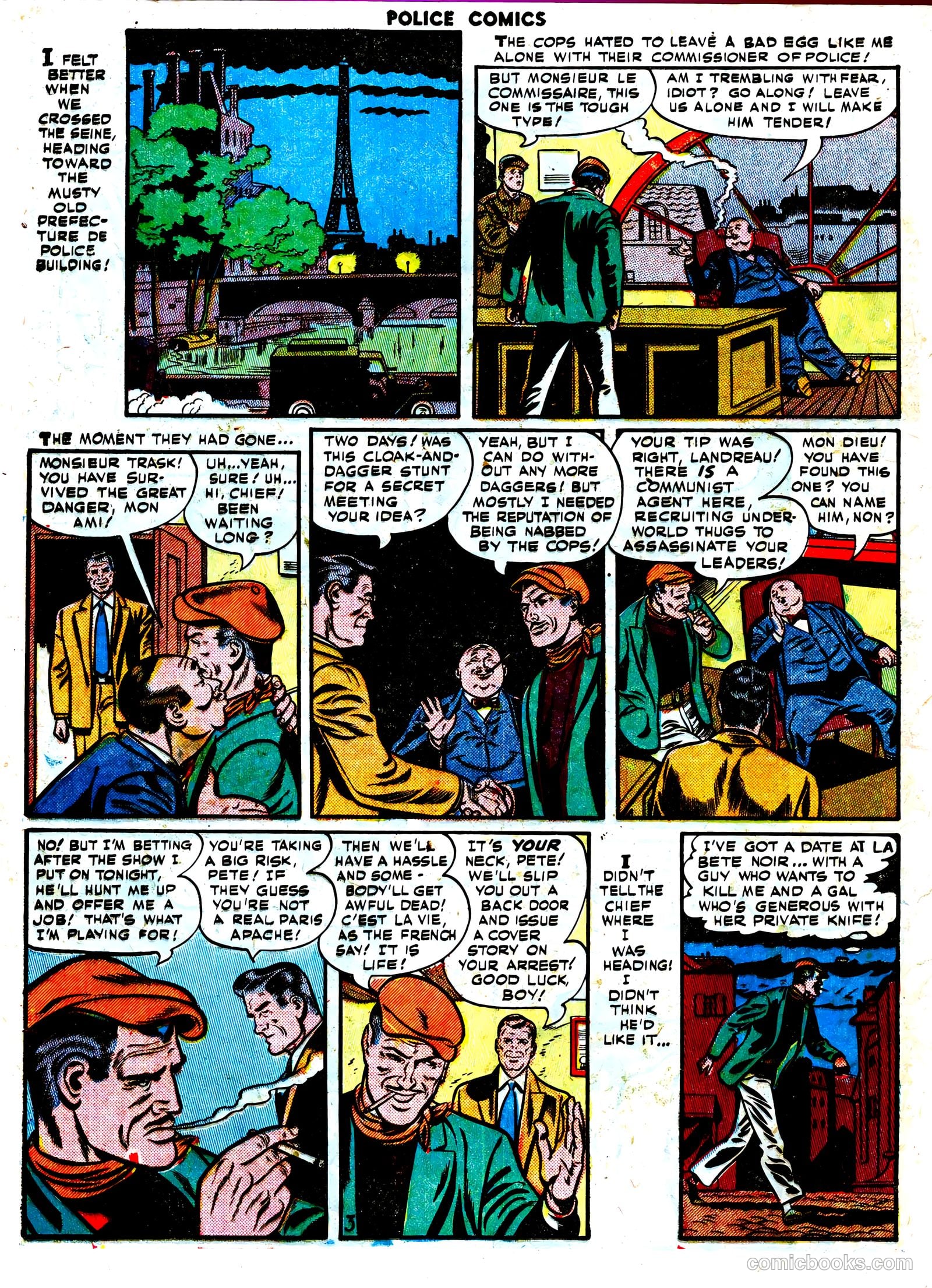 Police Comics #111 (1952) — page 19 of 33