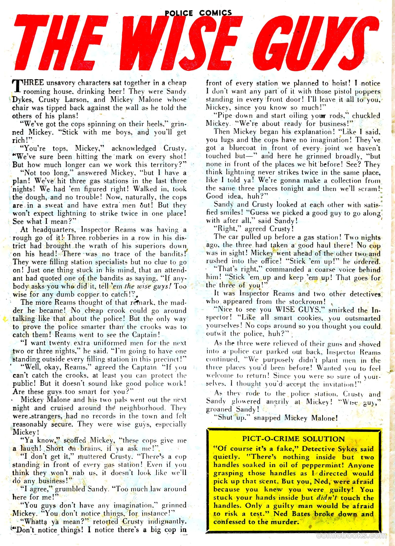 Police Comics #111 (1952) — page 25 of 33